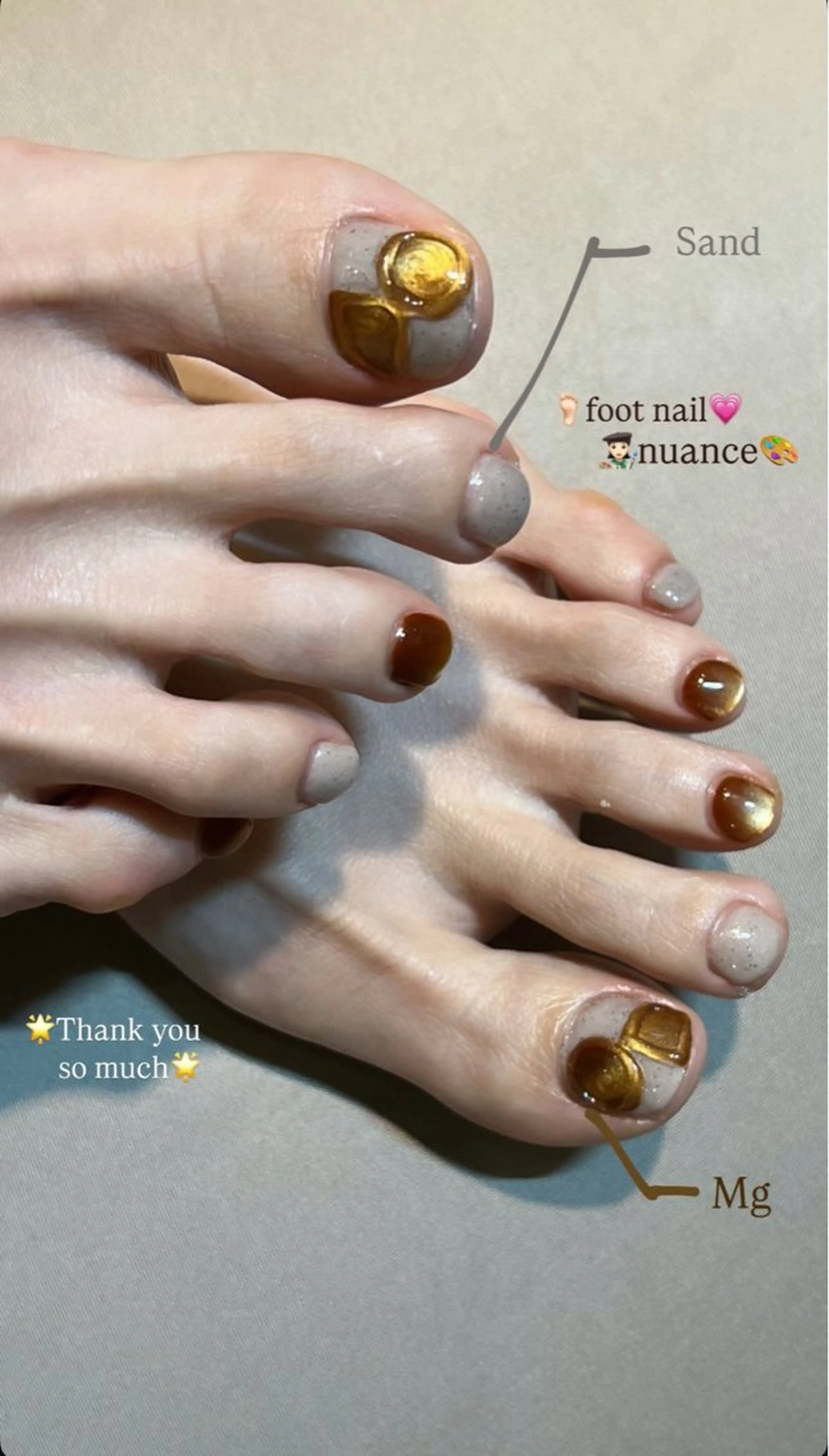 ネイル ウエチ ノリカ🐸のネイルデザイン