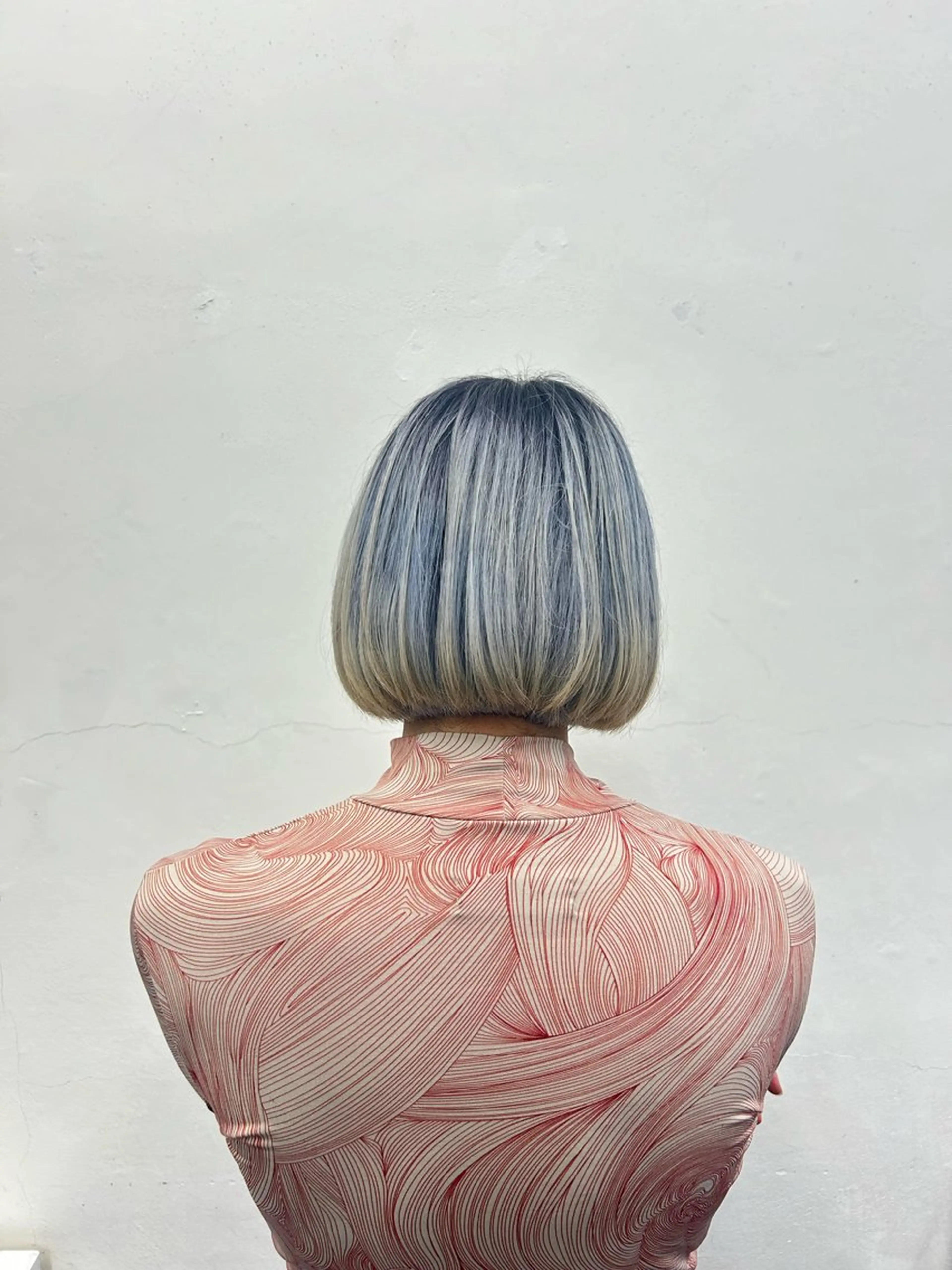 カラー レッドカラー バイオレットカラー ヘアカラー トリートメント カットモデル募集中/ 原宿/MOENOのヘアスタイル