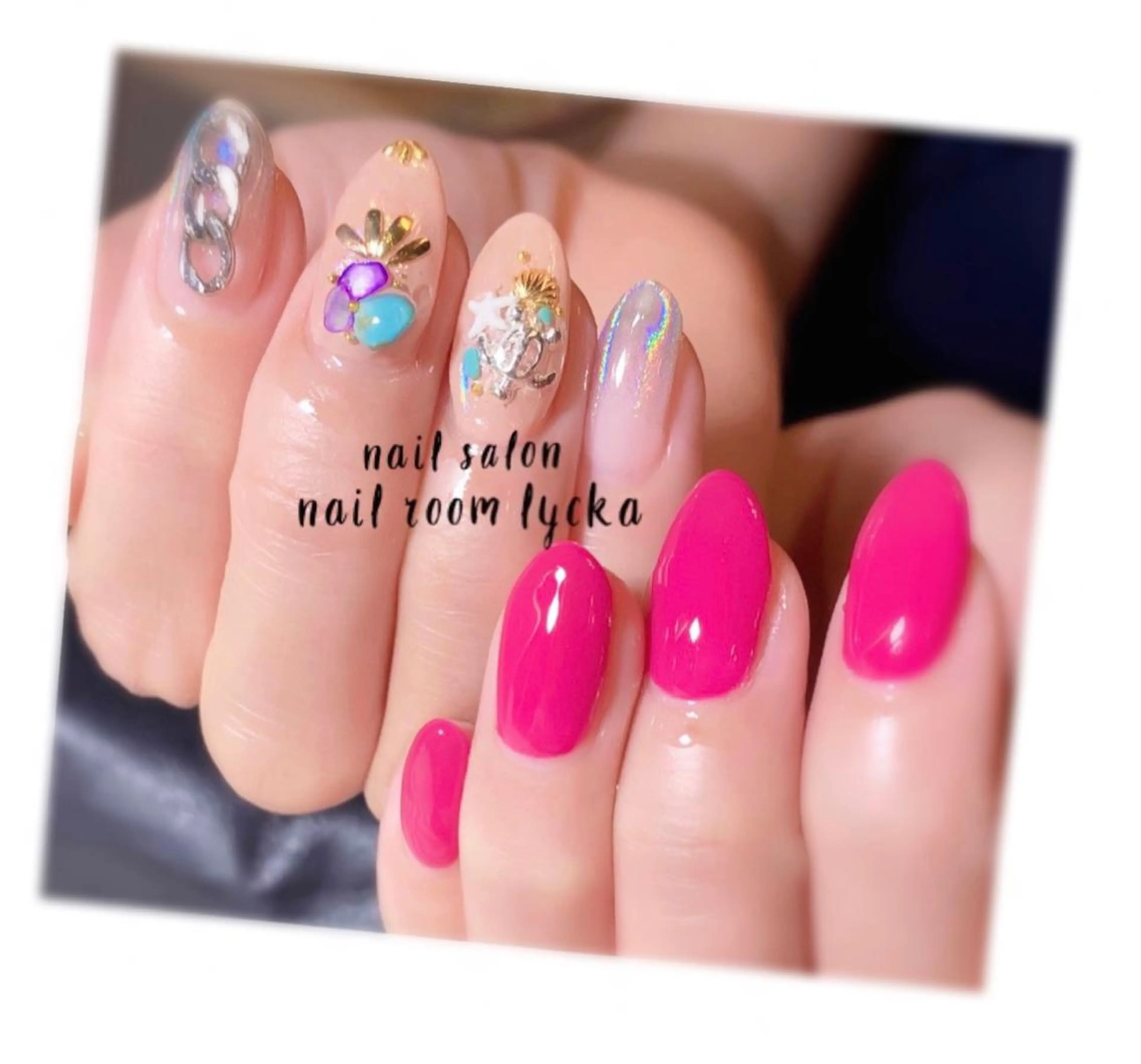 ネイル ﾈｲﾙﾙｰﾑﾘｯｶ 𝐦𝐚𝐲𝐮のネイルデザイン