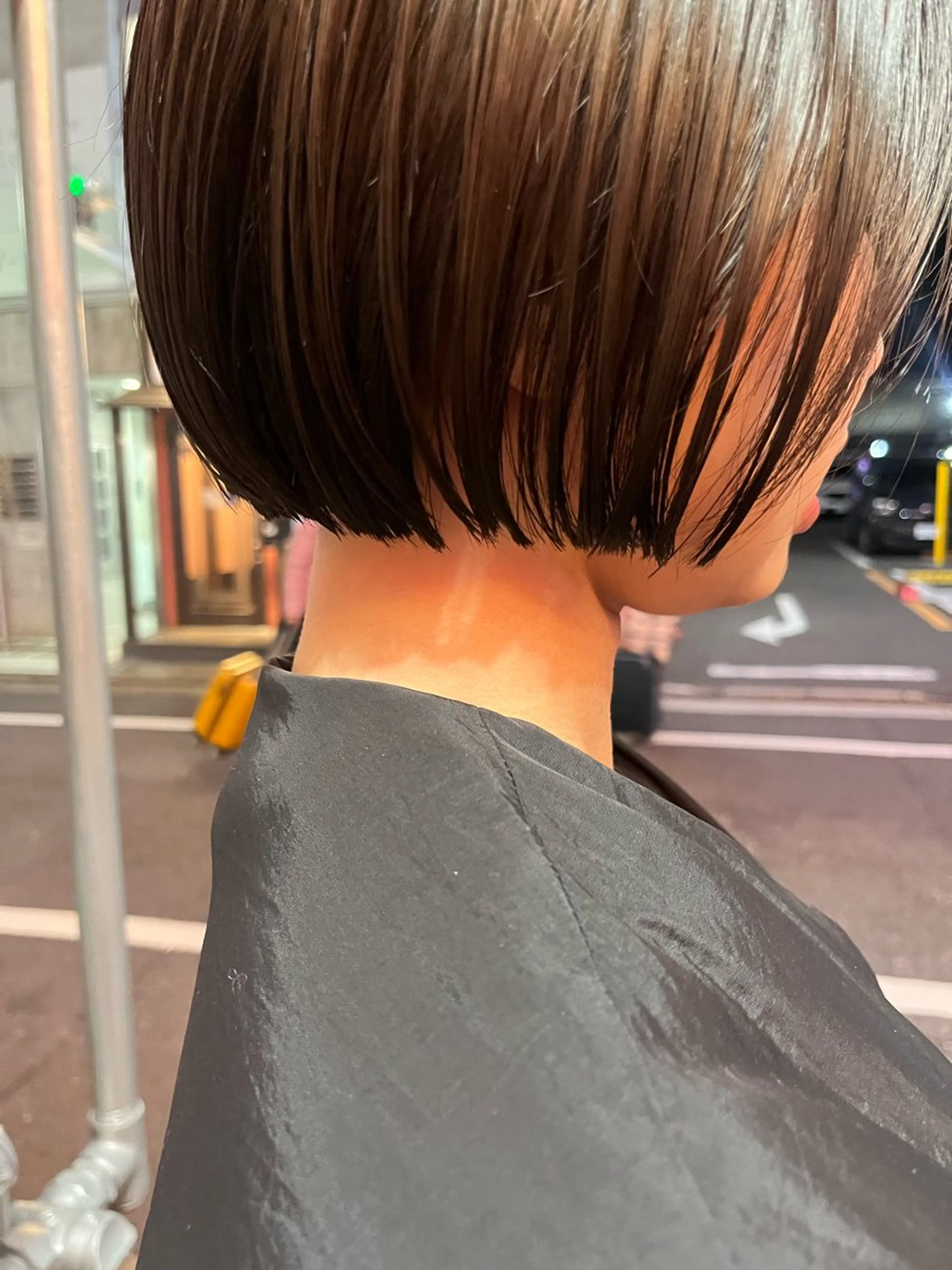 ミディアム ボブ カット niche くるみ🩰のヘアスタイル