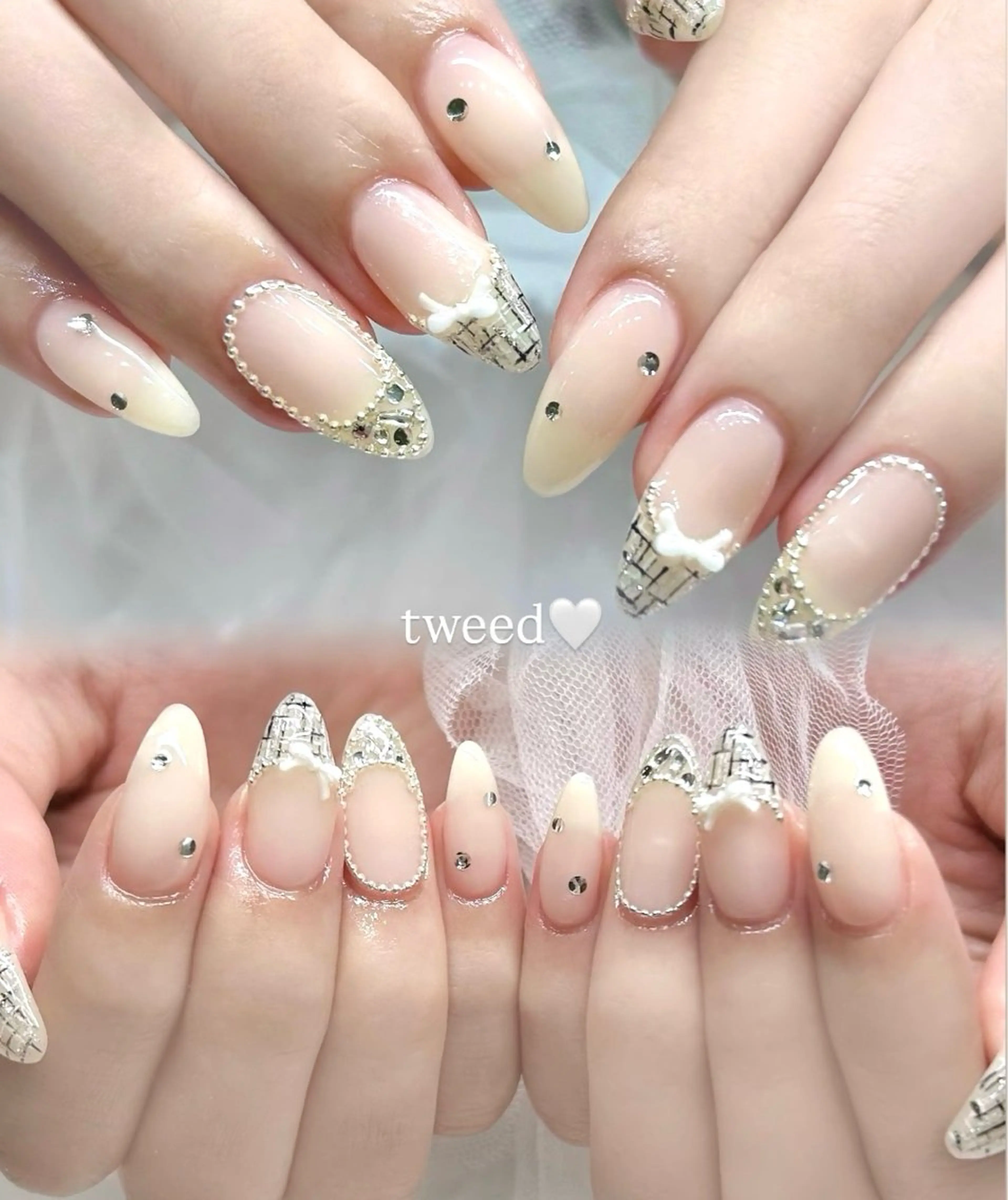 ネイル フレンチネイル ジェルネイル 持ち込み ワンカラーネイル パラジェル ハンドネイル 🎀チーク/ちゅるん 🫧chisa🎀のネイルデザイン