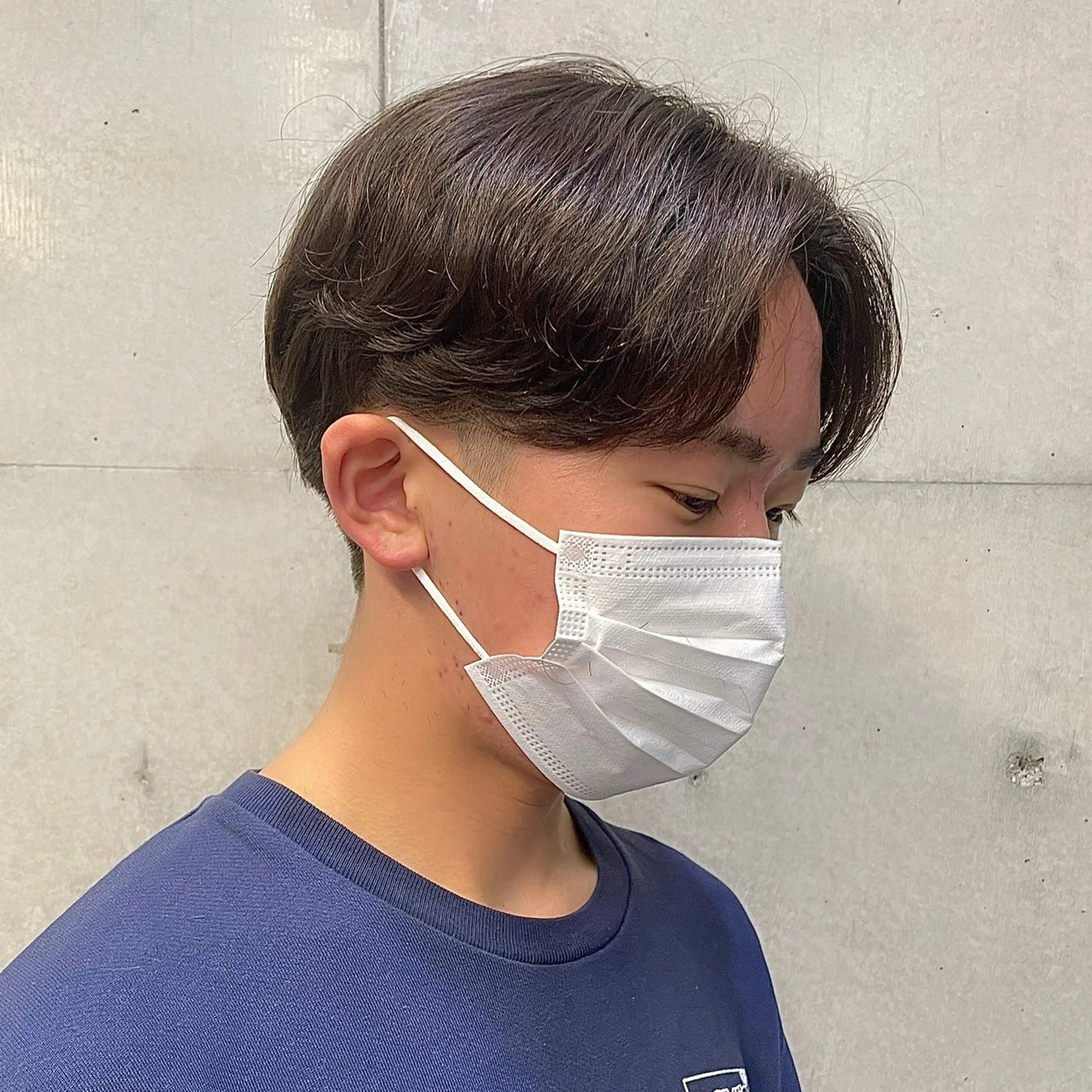 ショート パーマ メンズ 西大島美容師 渡部仁太のヘアスタイル