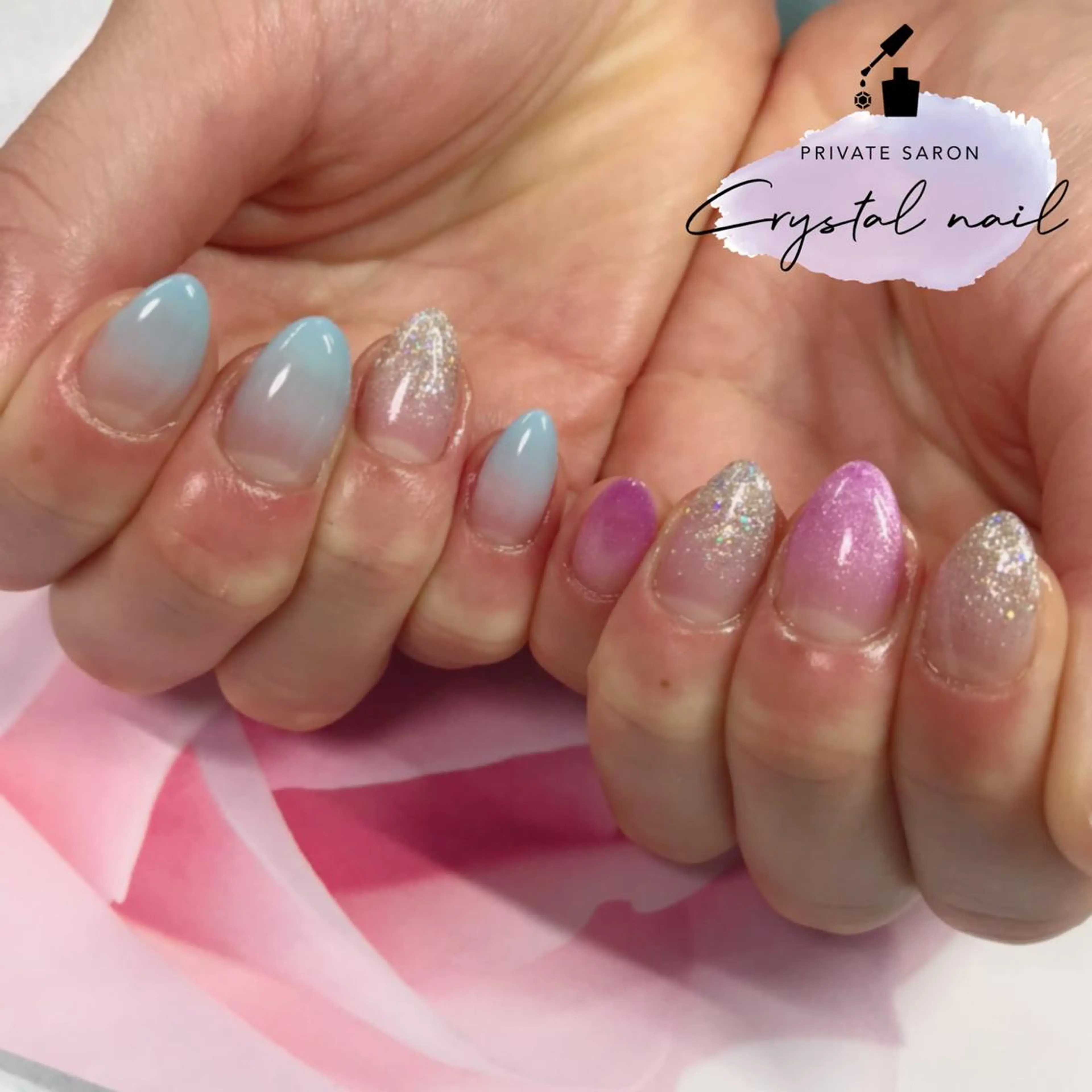 ネイル グラデーション ハンドネイル SCENERY NAILのネイルデザイン