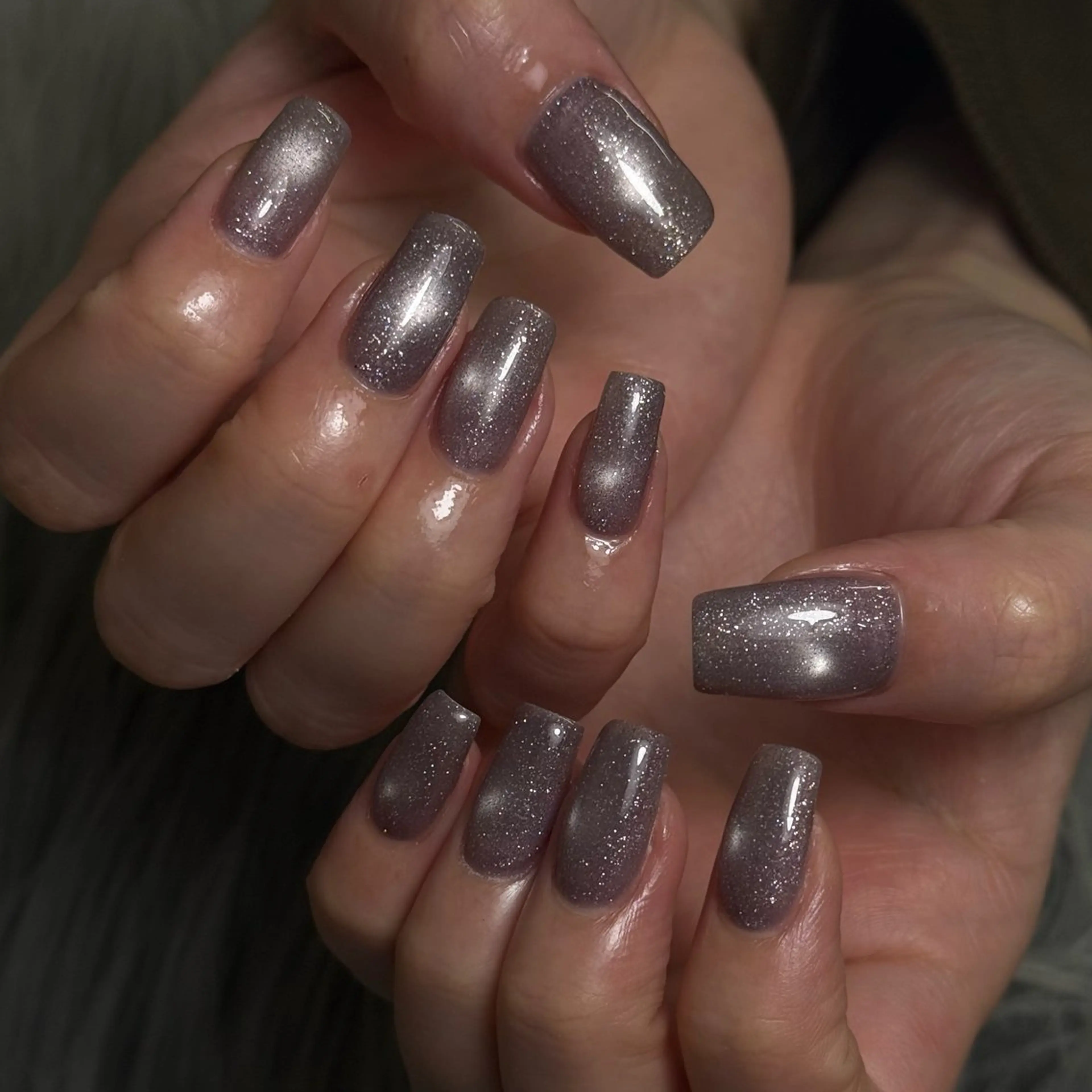 ネイル フラッシュネイル マグネットネイル ハンドネイル nail salon h🎀小夏のネイルデザイン