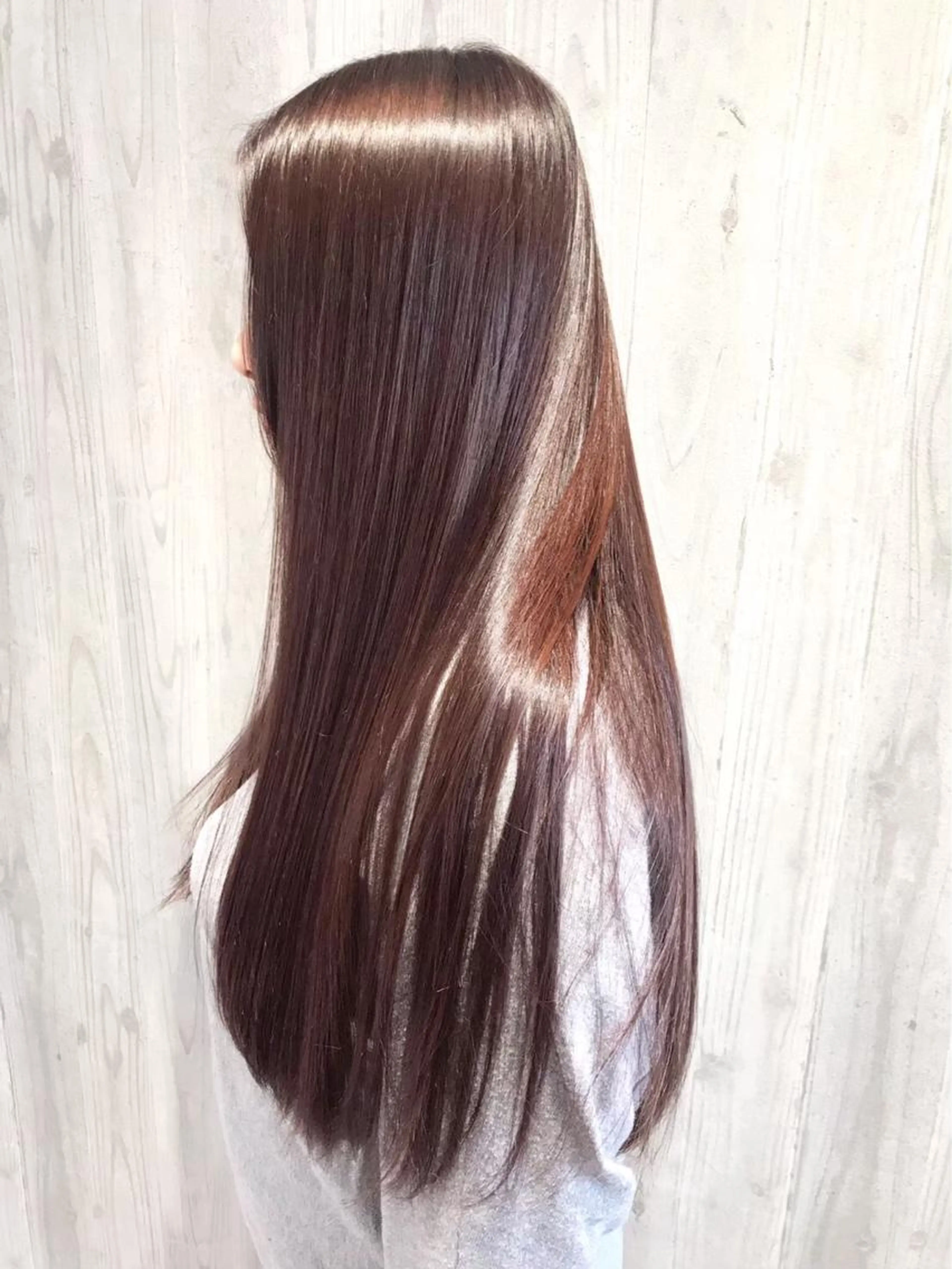 髪質改善酸熱トリートメントの写真