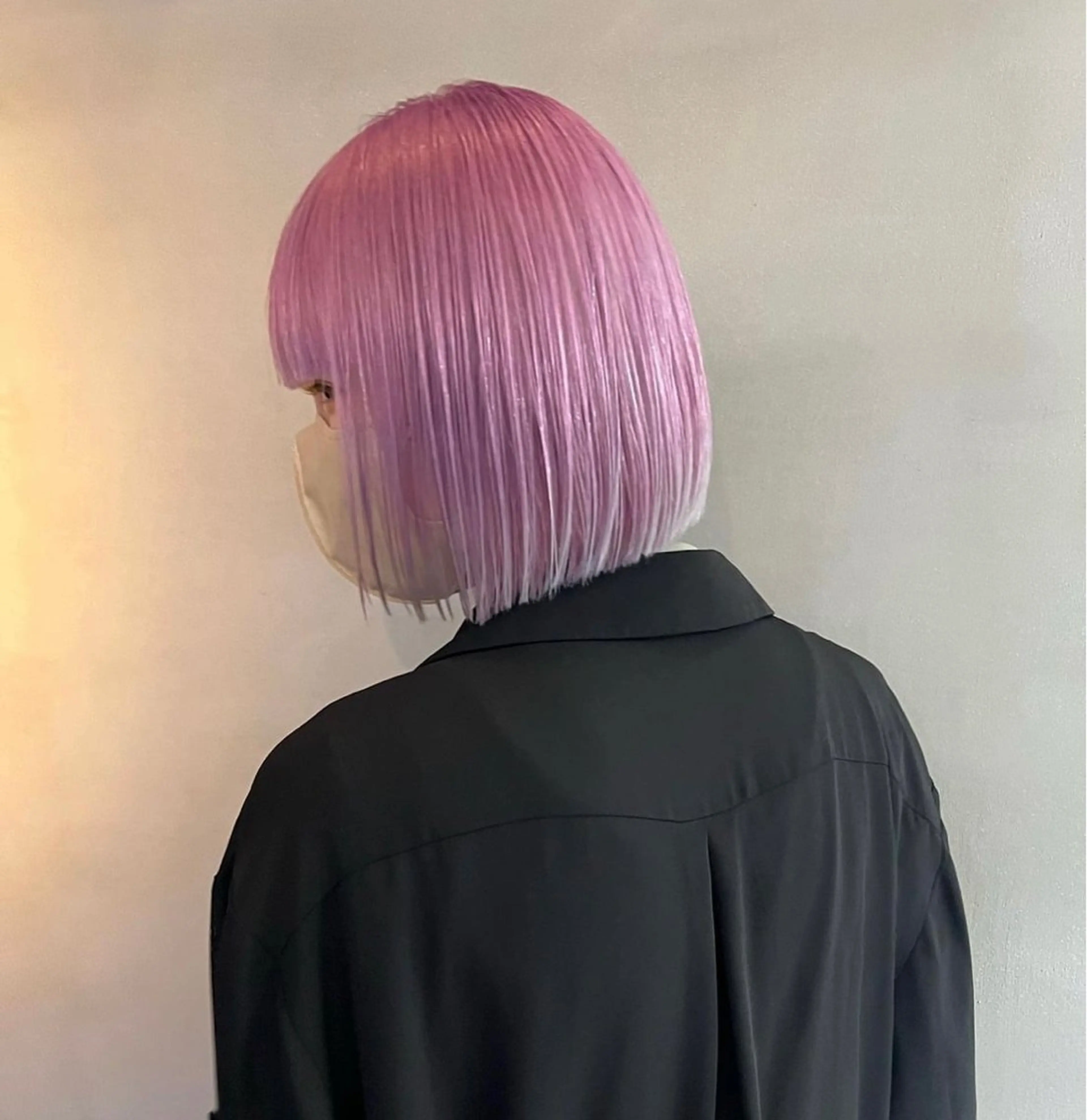 ミディアム カラー 長江 績のヘアスタイル