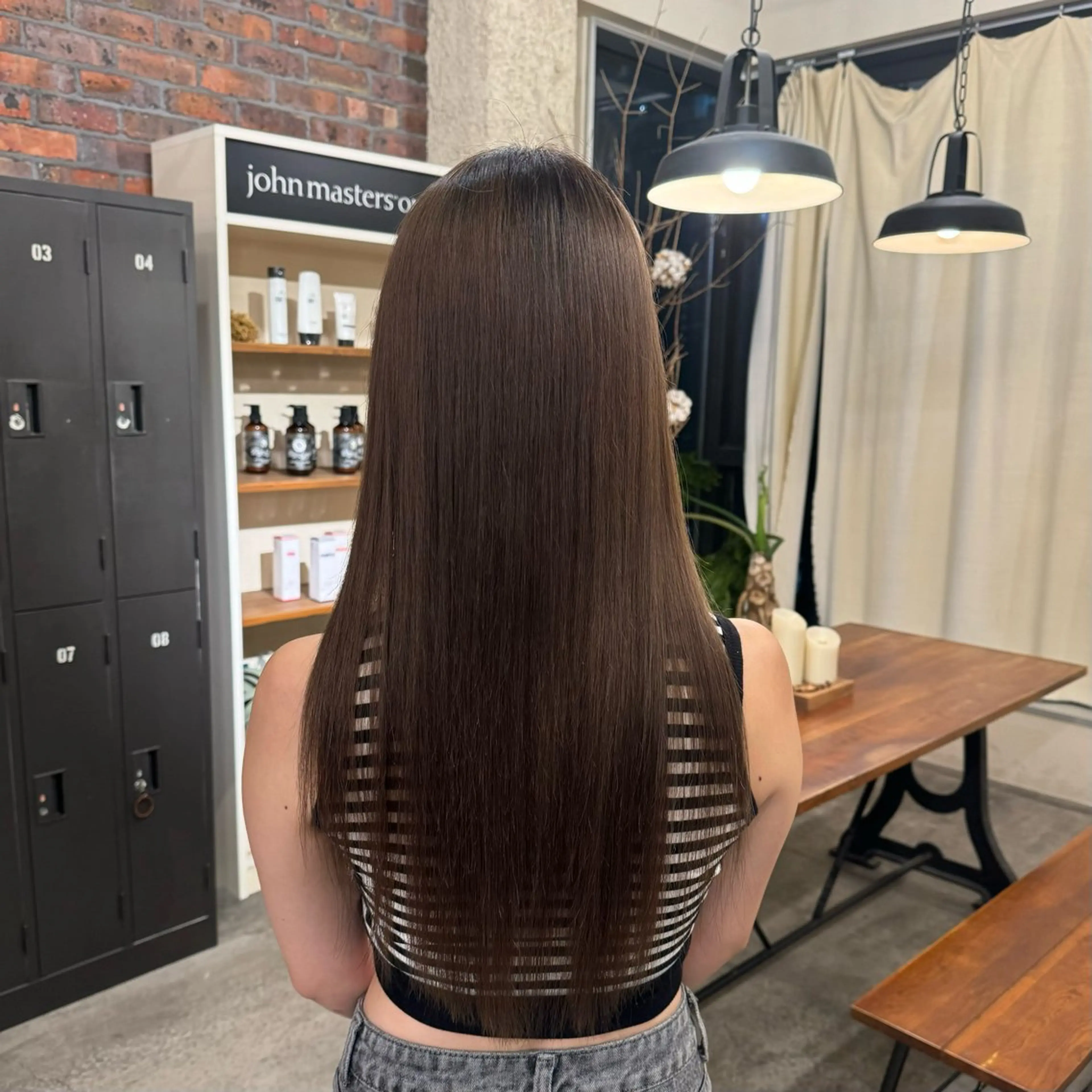 ロング カラー theBRIDGE/ 神谷ゆうなのヘアスタイル