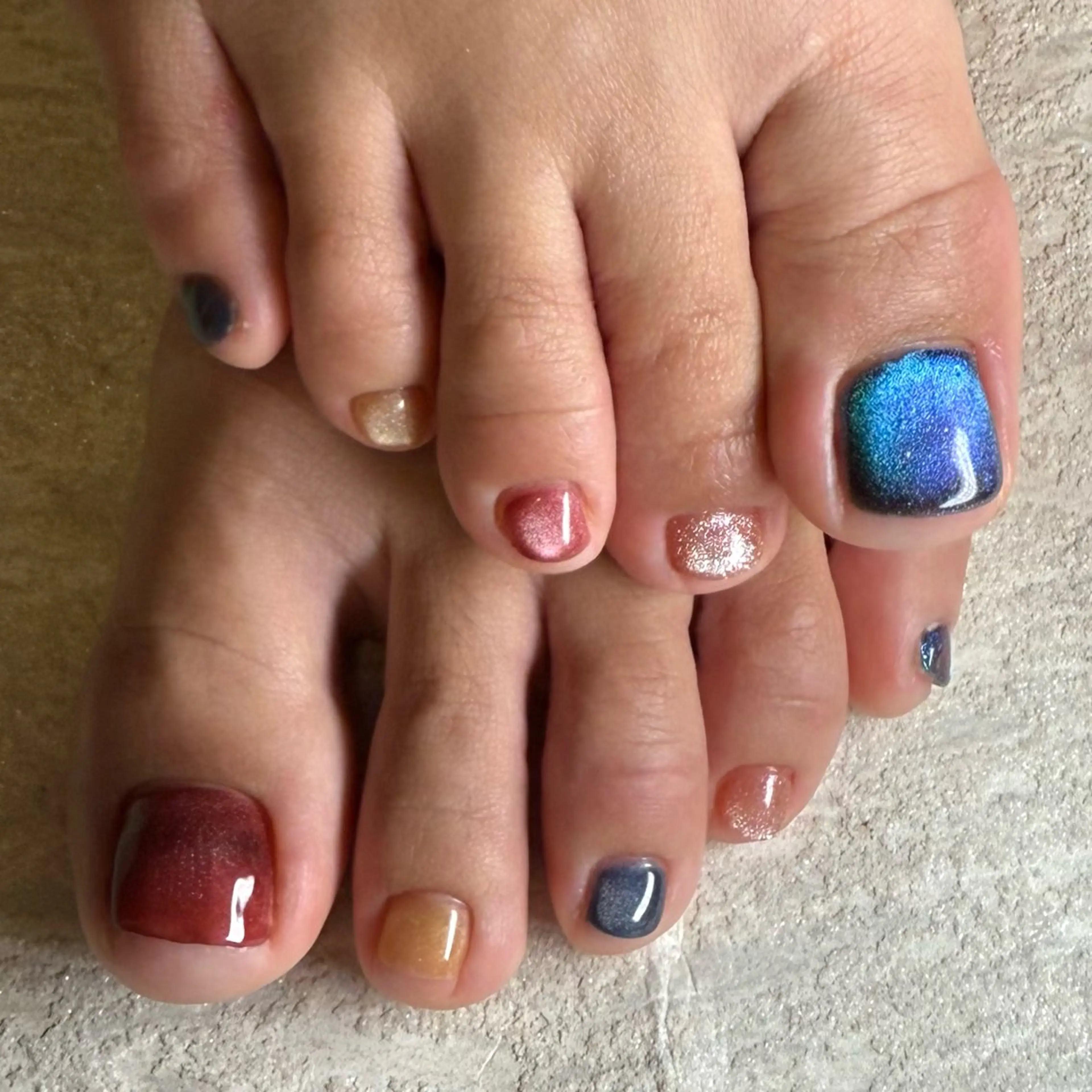 ネイル フットネイル ネイルスタジオ コスタ•デルマールのネイルデザイン