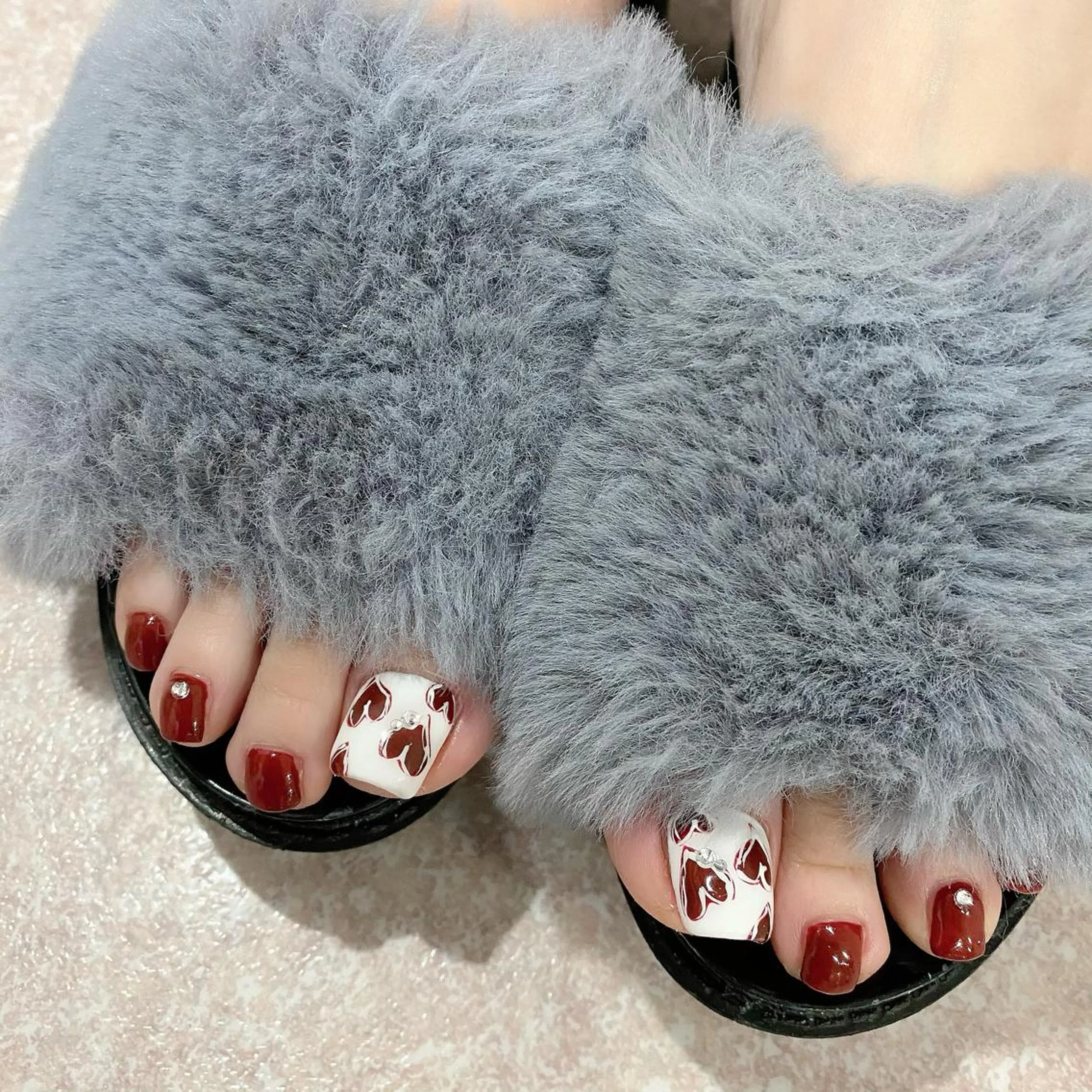 ショート カラー パーマ ヘアアレンジ メンズ キッズ ネイル マツエク・マツパ Salon Ｋのネイルデザイン