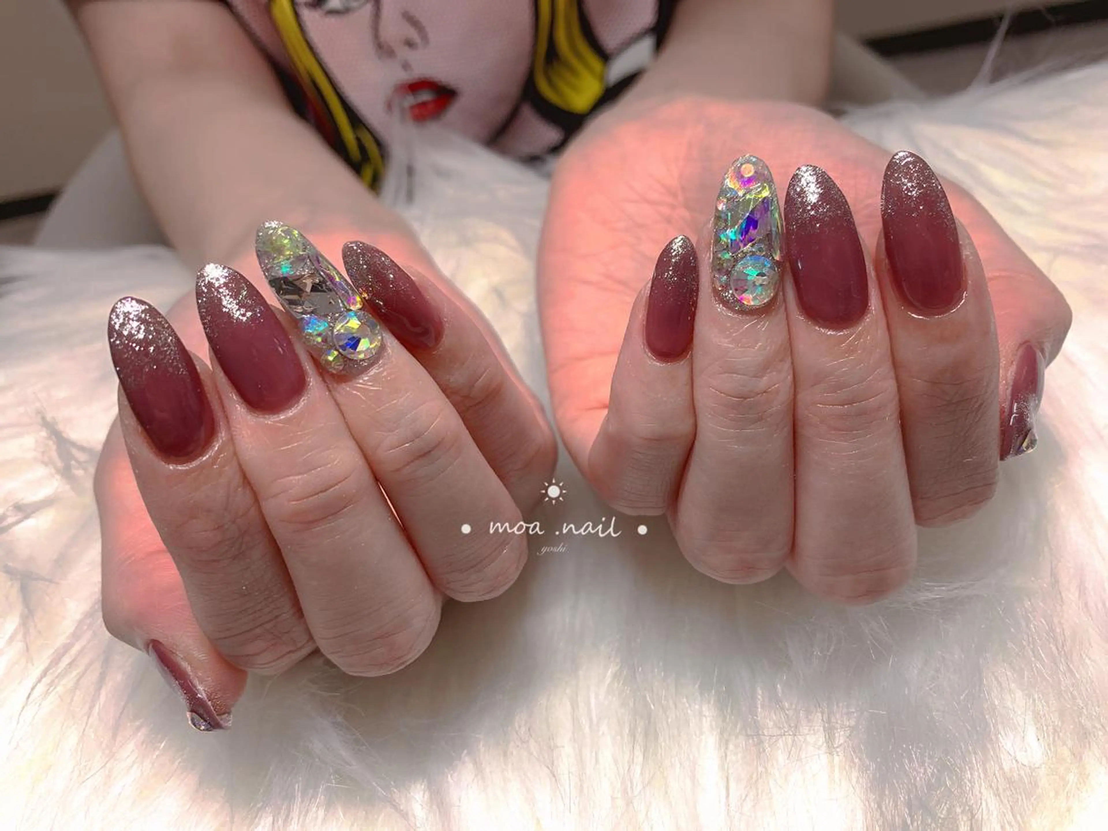 ネイル スカルプネイル MOA NAIL所属・MoaNail🫶 Yoshiのネイルデザイン