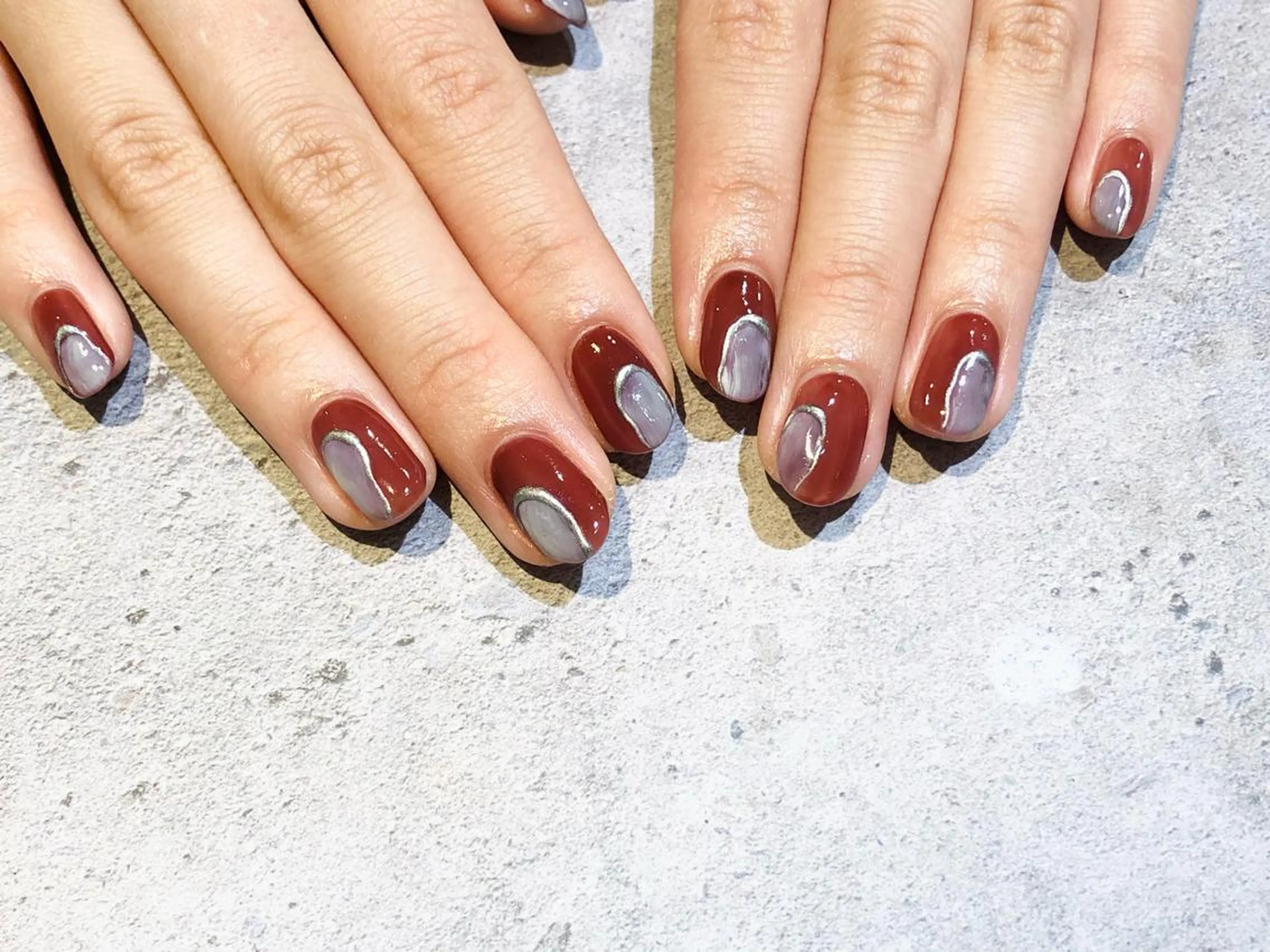 ネイル 舞田 苑香のネイルデザイン