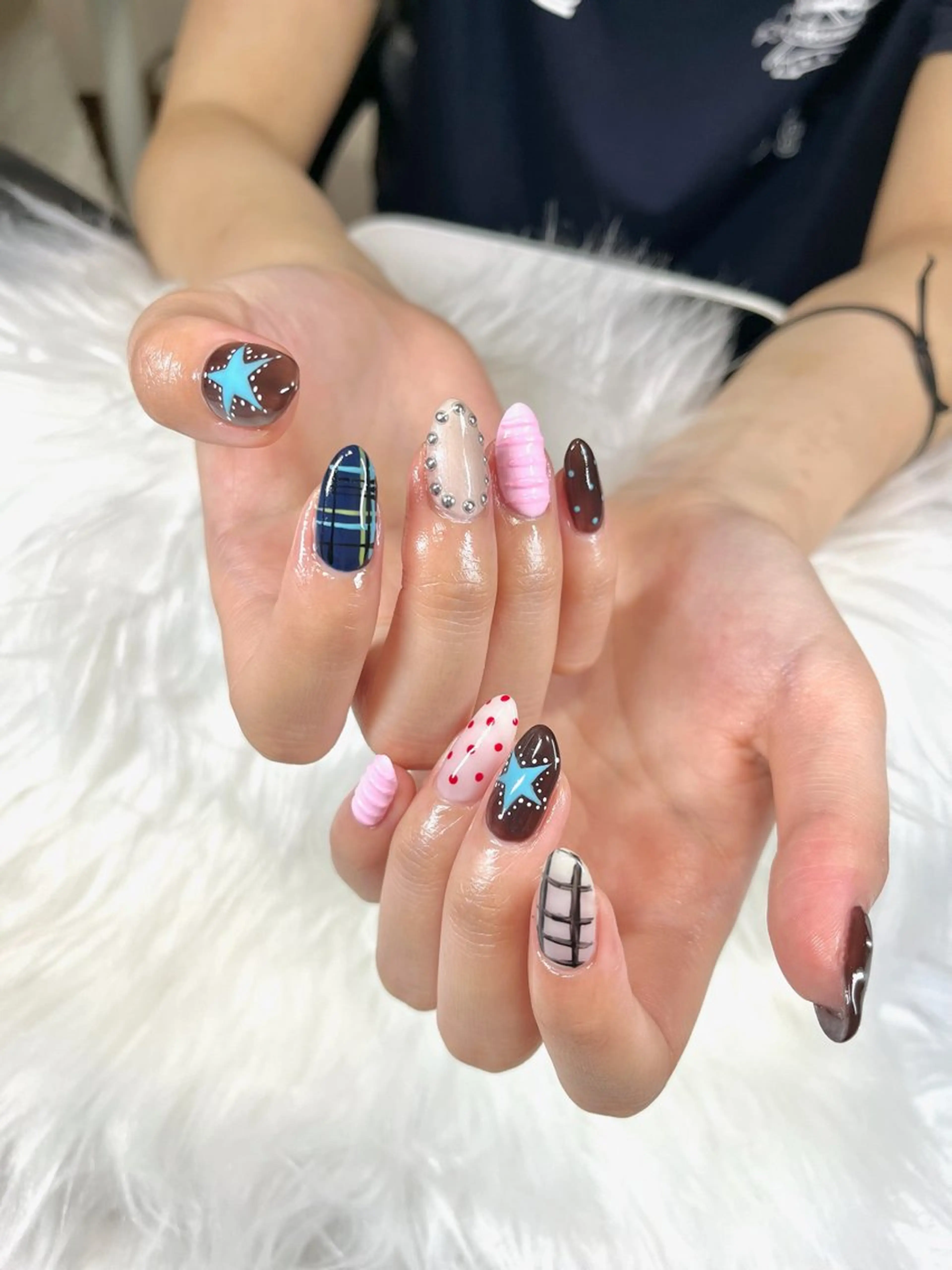 セミロング ネイルサロン hanakoharuのネイルデザイン