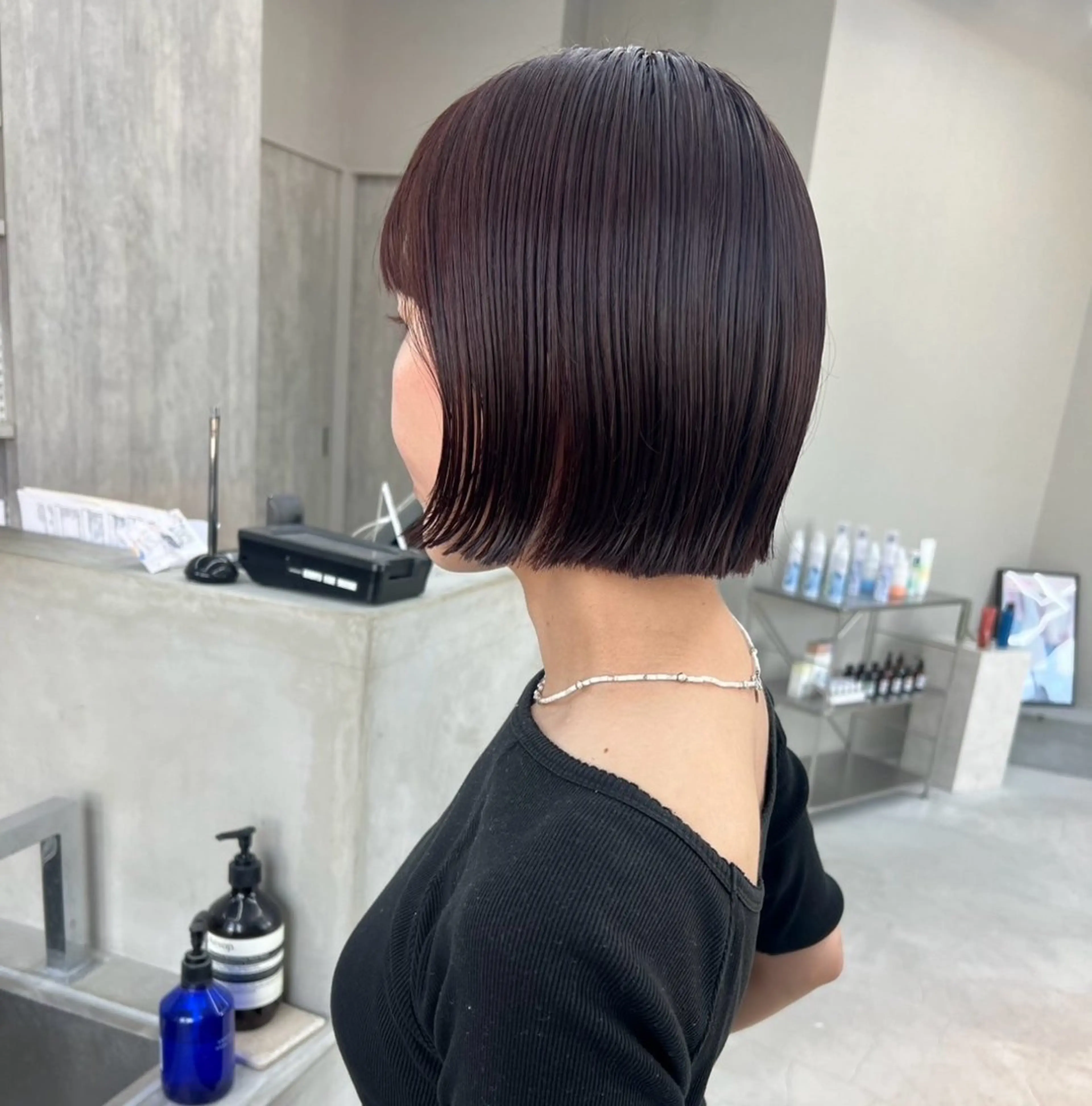 ショート ヘアカラー kurune所属・kurune chikaのヘアスタイル