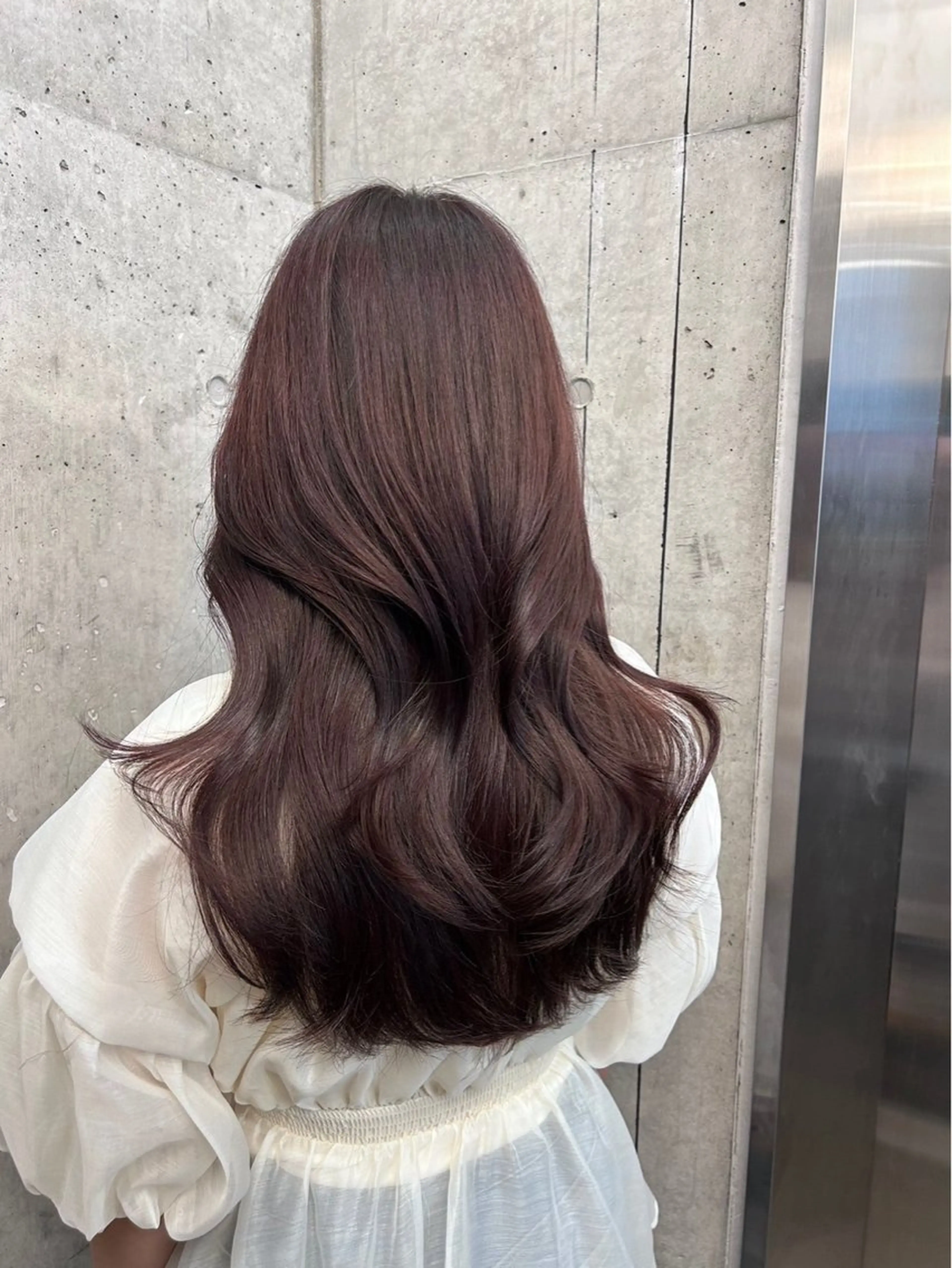 ミディアム レイヤーカット 高島 悠吾のヘアスタイル