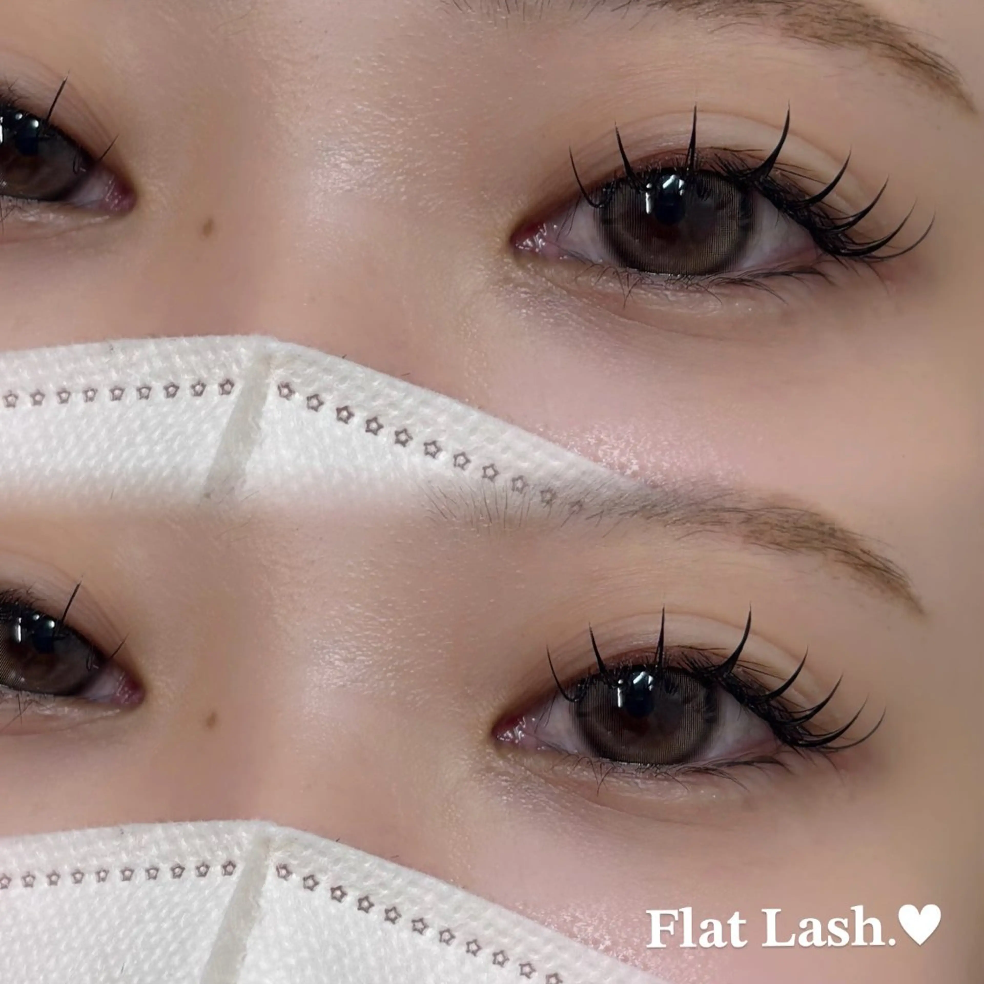 マツエク・マツパ YUZUKI .⋆𝜗𝜚のマツエク・マツパデザイン