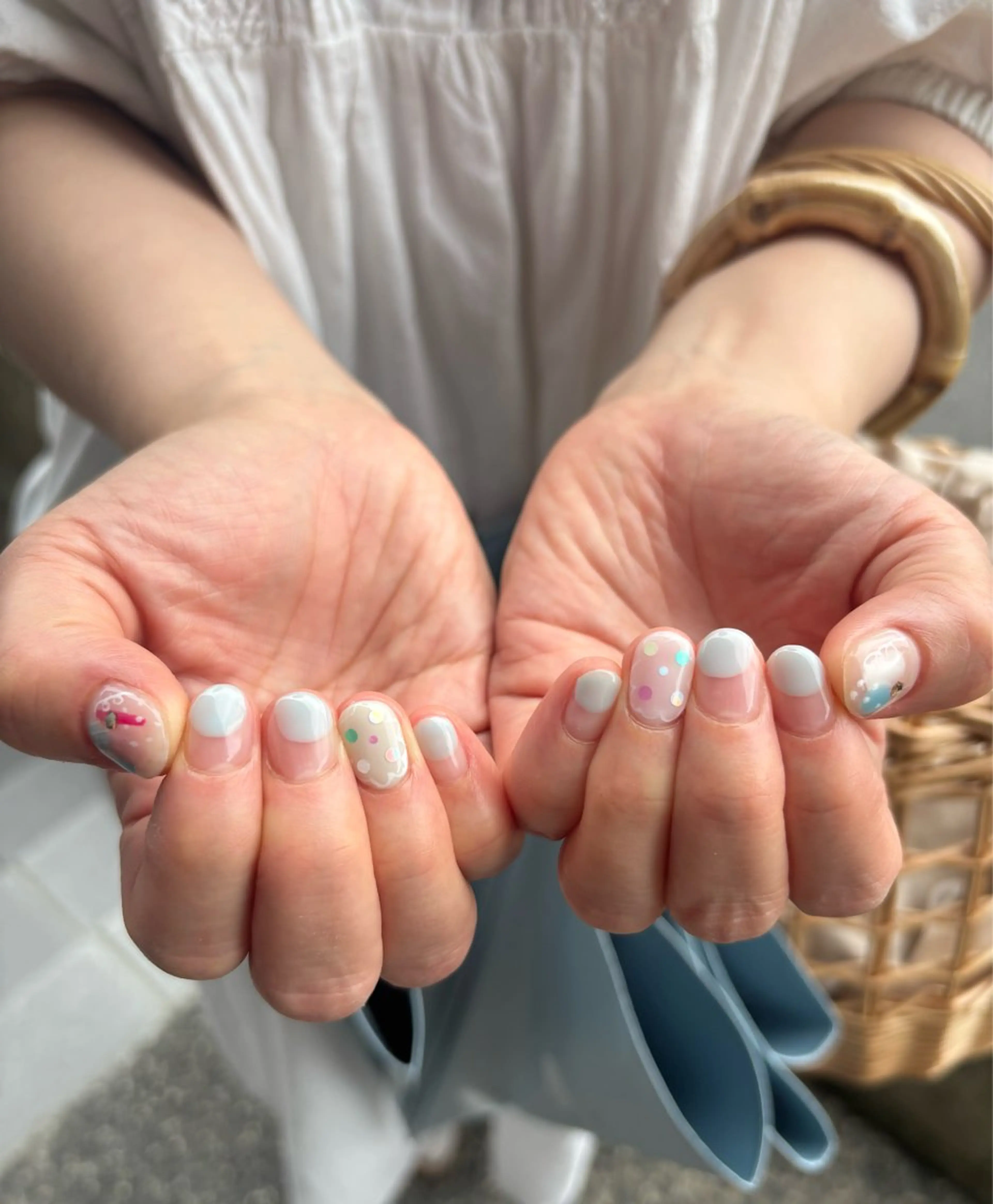 ネイル ハンドネイル nailsalon esのネイルデザイン