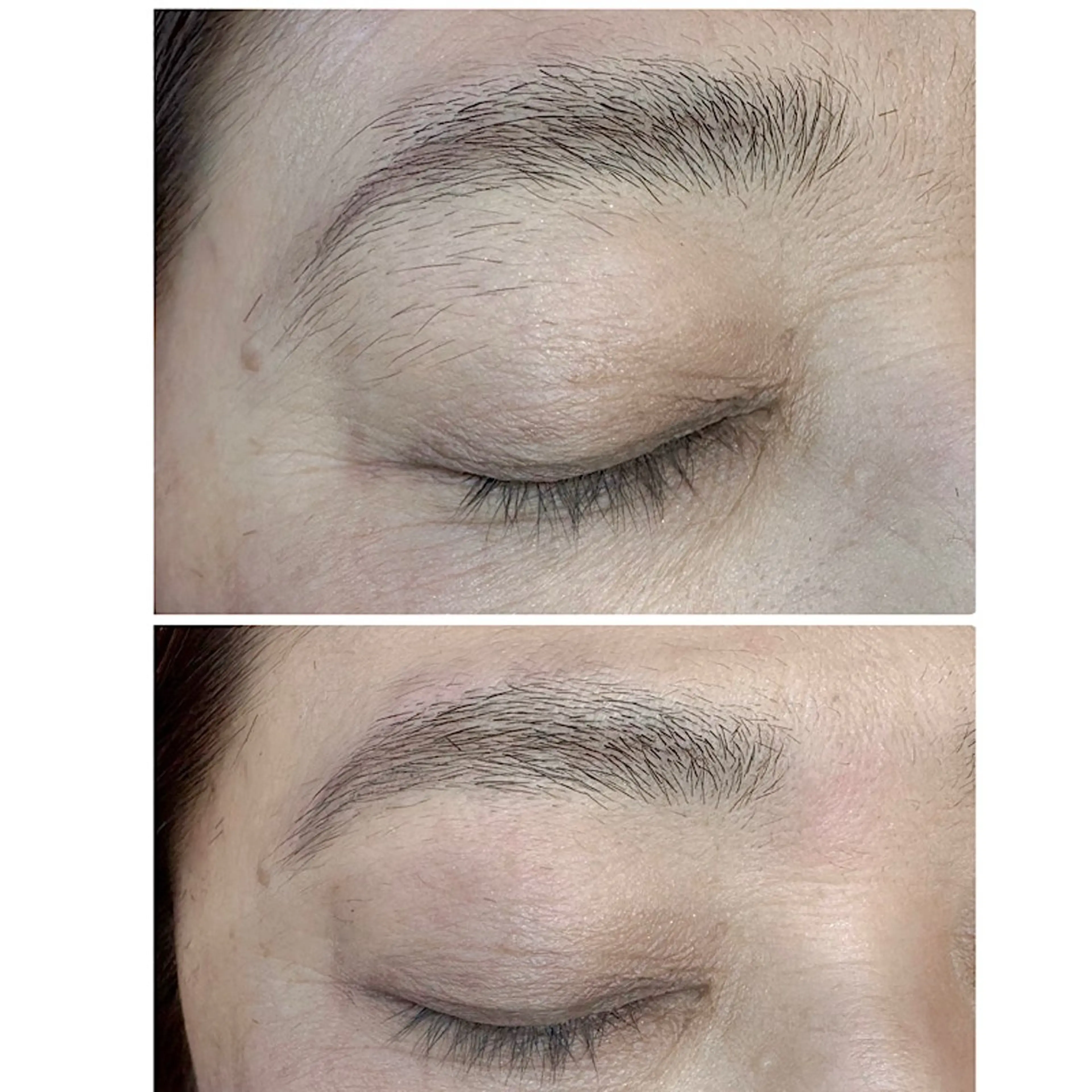 まつげパーマ+フェイスワックス(眉周り)の写真