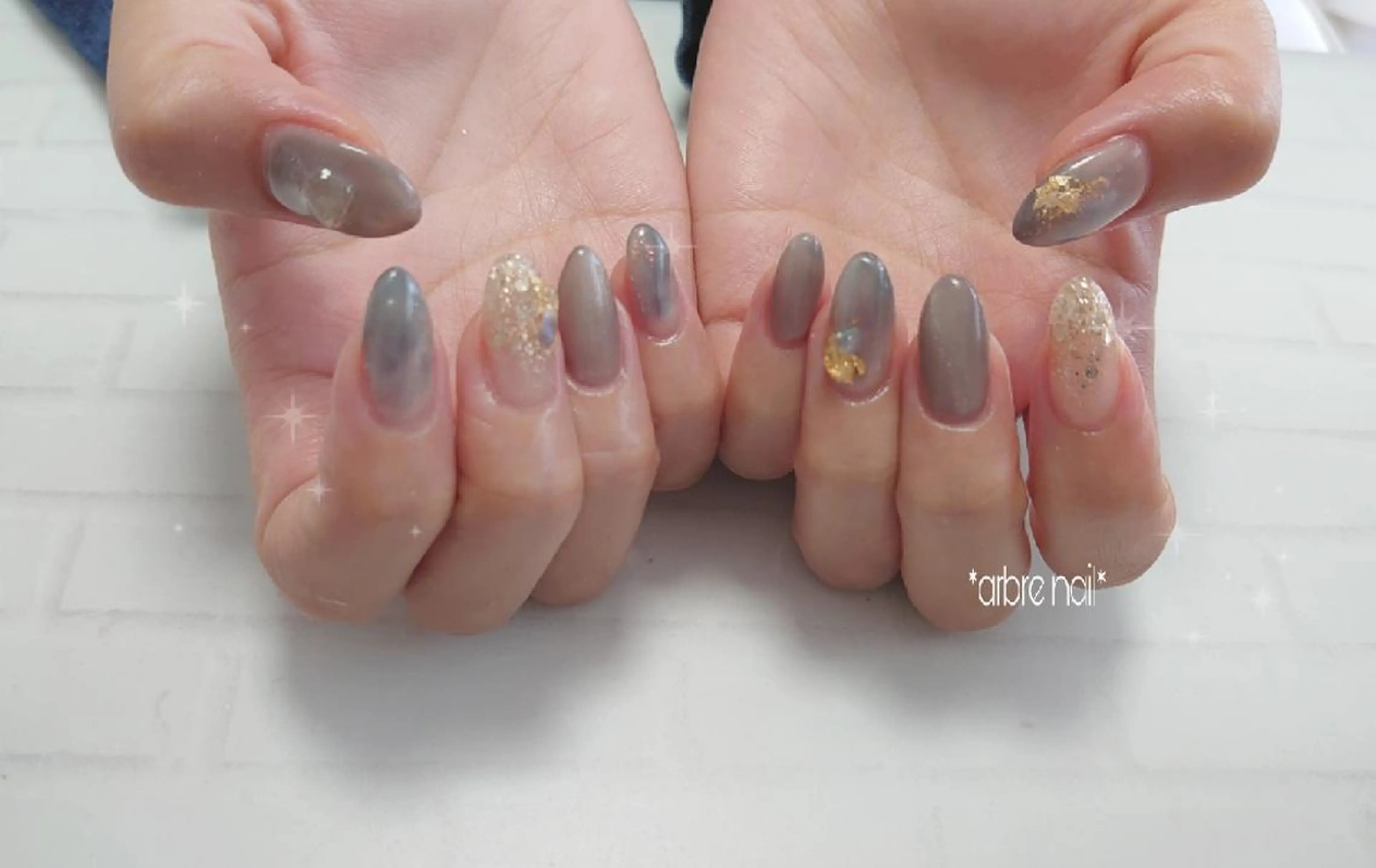 ネイル *arbre nail*.アーブルネイル所属・✯.。 arbre nail 。✯.のネイルデザイン