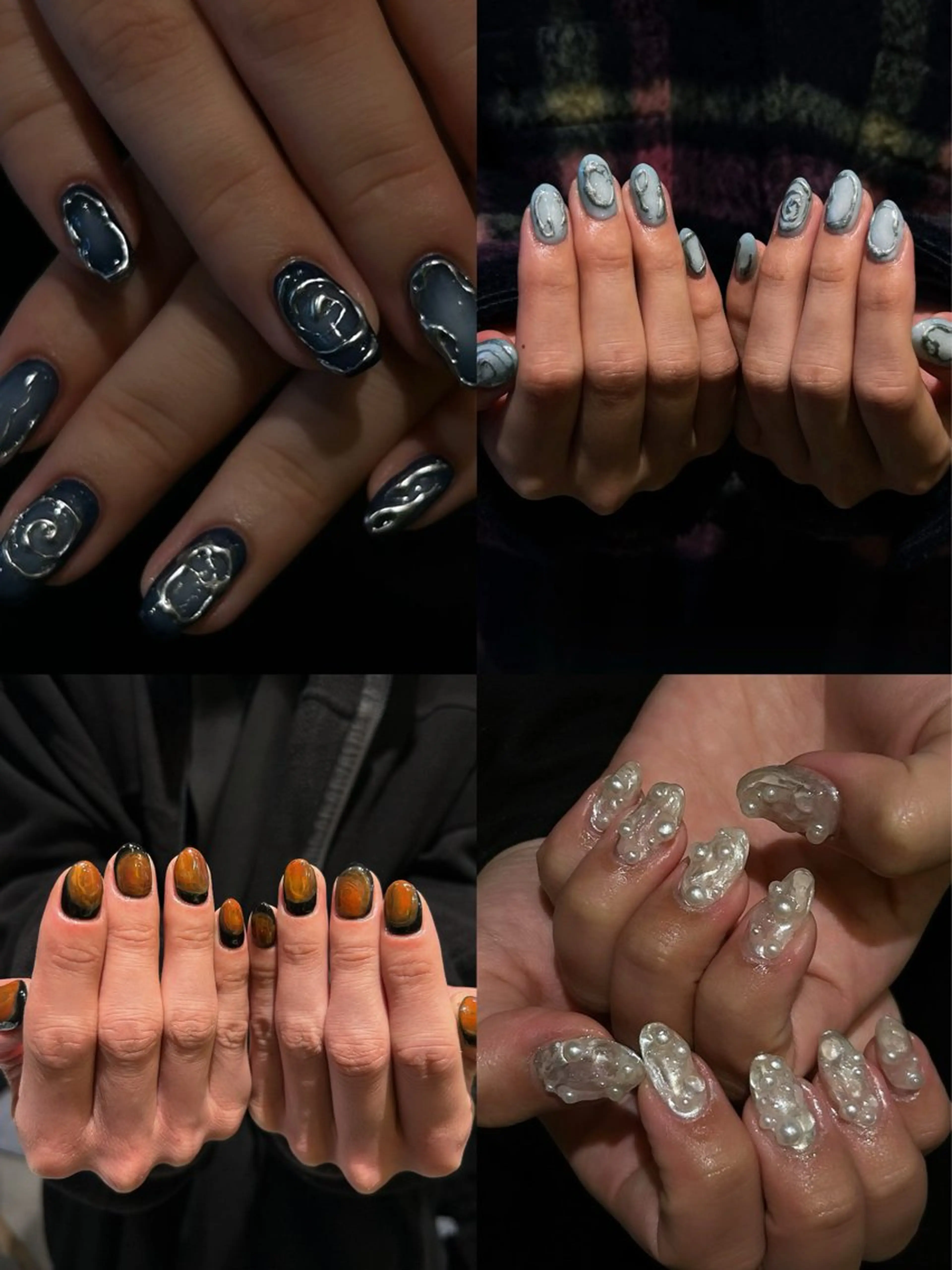 メンズ ネイル ハンドネイル ᗰIᖇᗩ☼ 𐦍 ☼ ᑎᗩIᒪのネイルデザイン