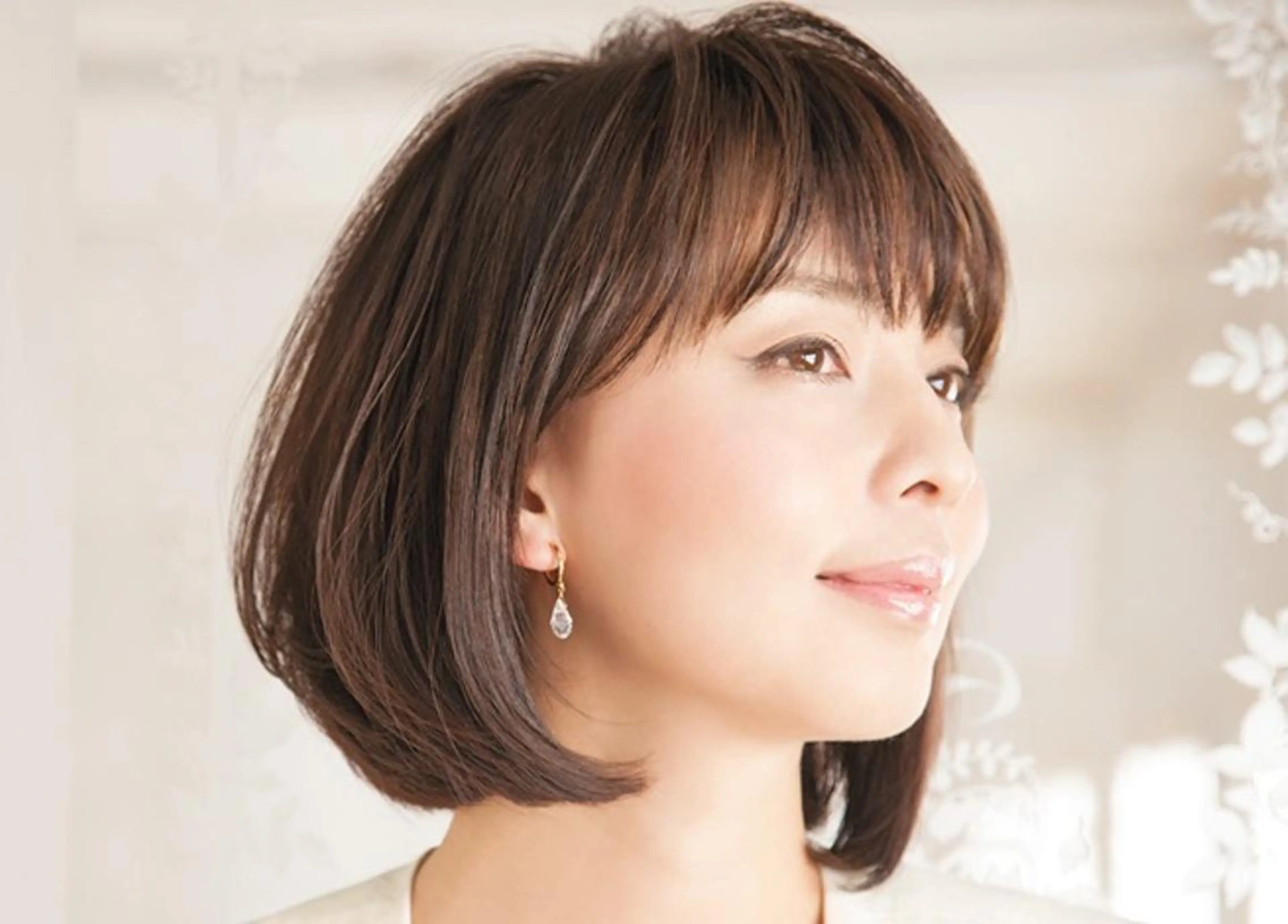 ミディアム カラー 古田 佳規のヘアスタイル