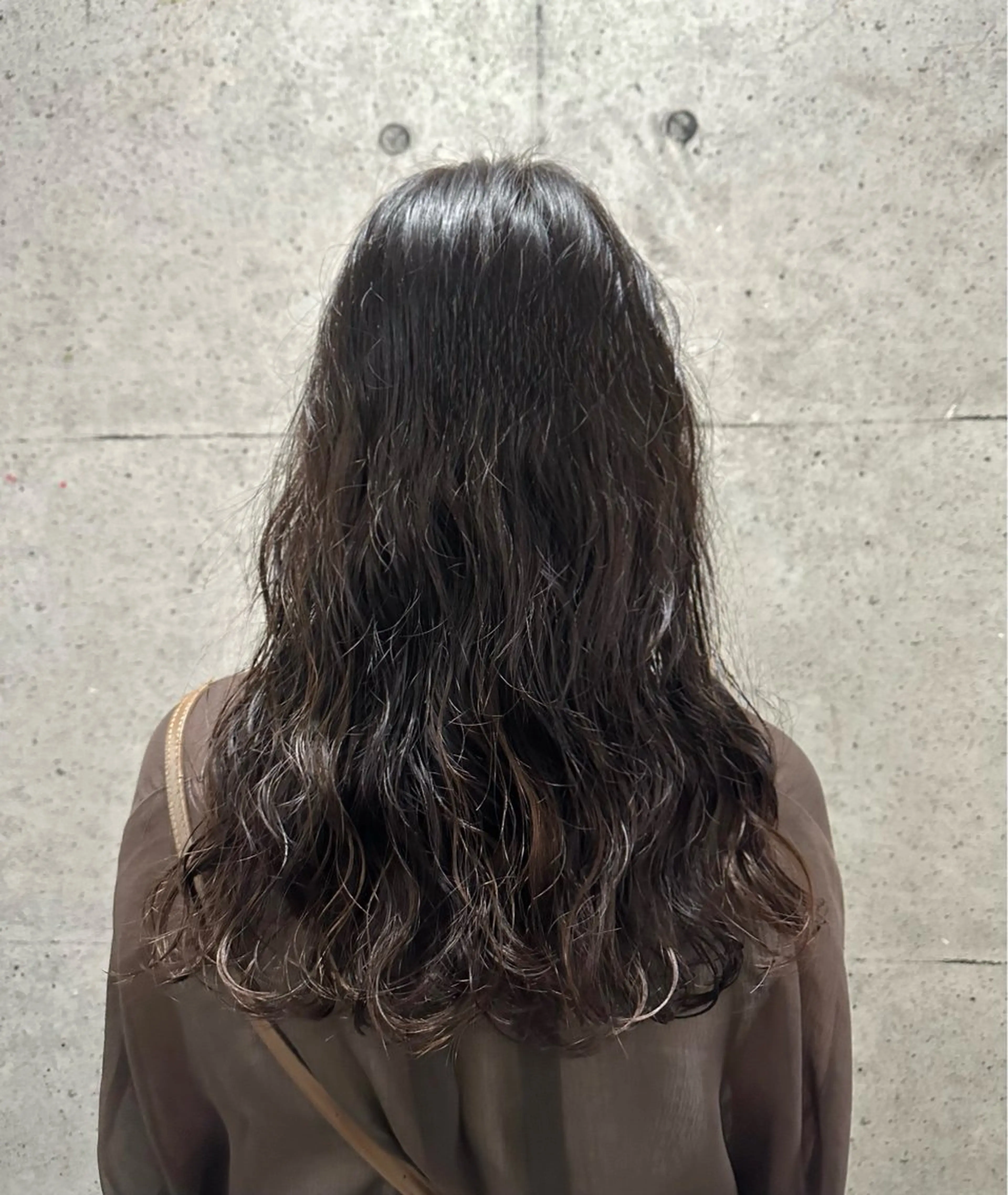 ロング パーマ ロング 荒木 千琴のヘアスタイル