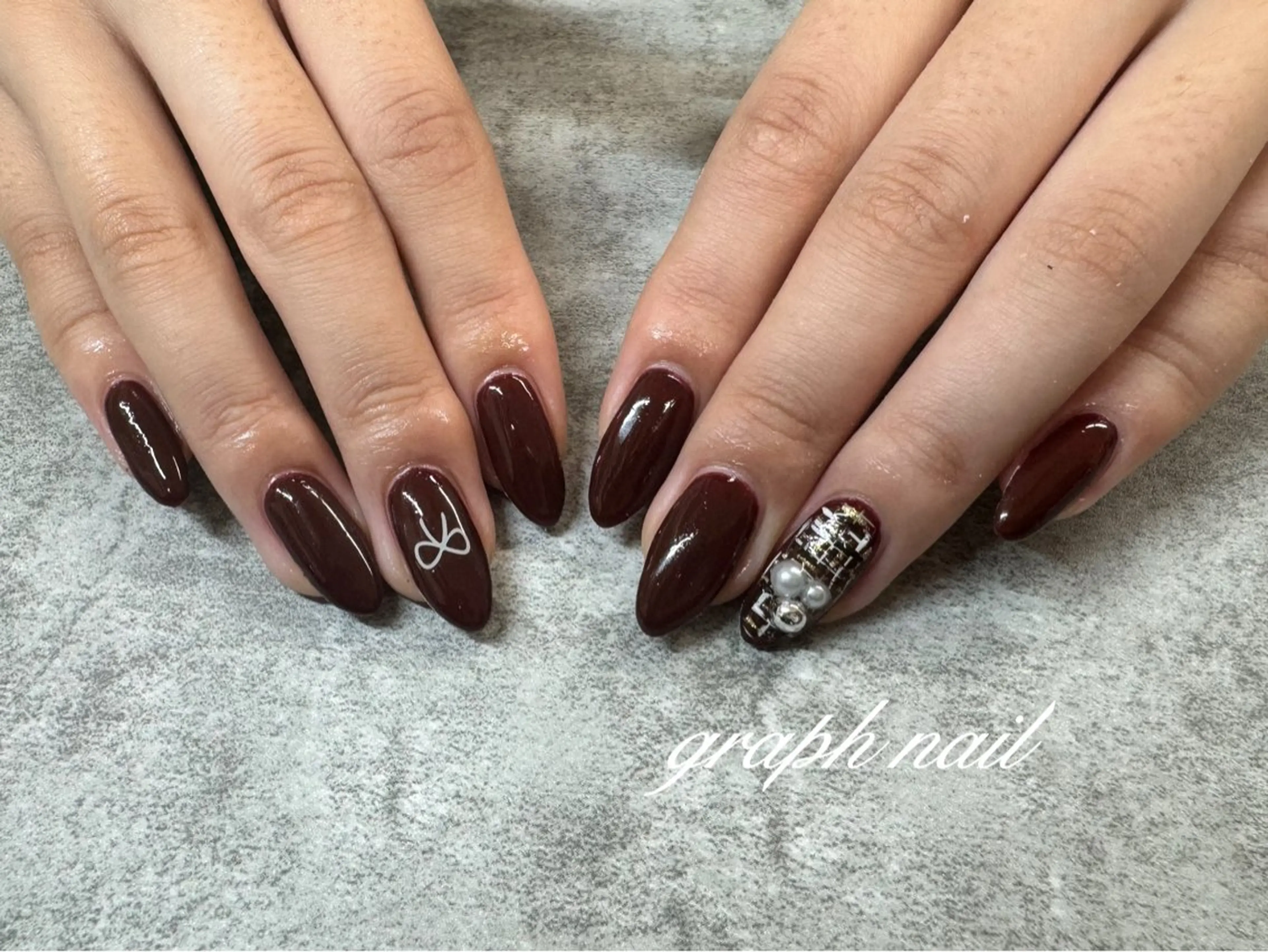 ネイル graphnail‪ ‪‪❤︎‬manaのネイルデザイン