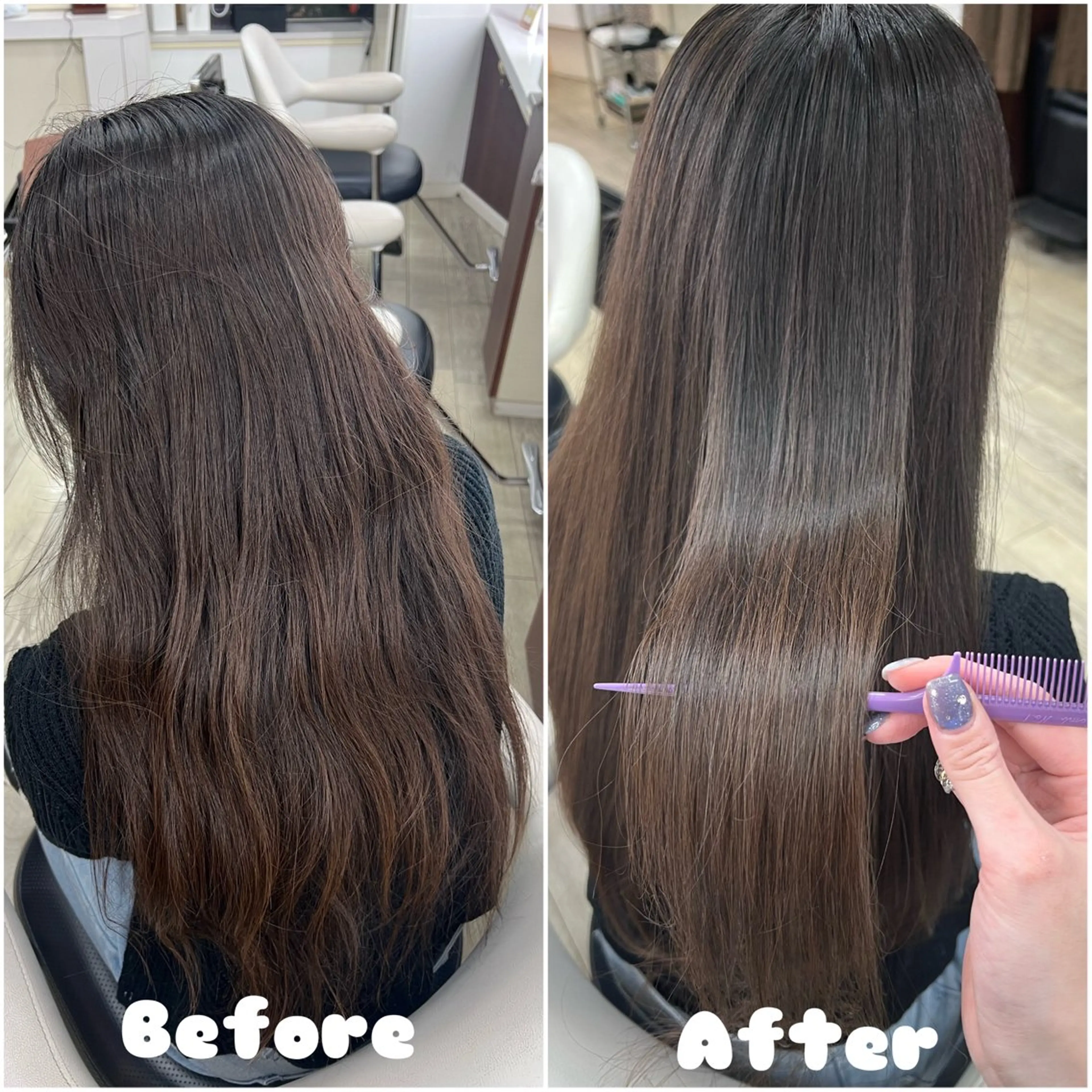 ロング トリートメント トリートメント 宮田 かやののヘアスタイル