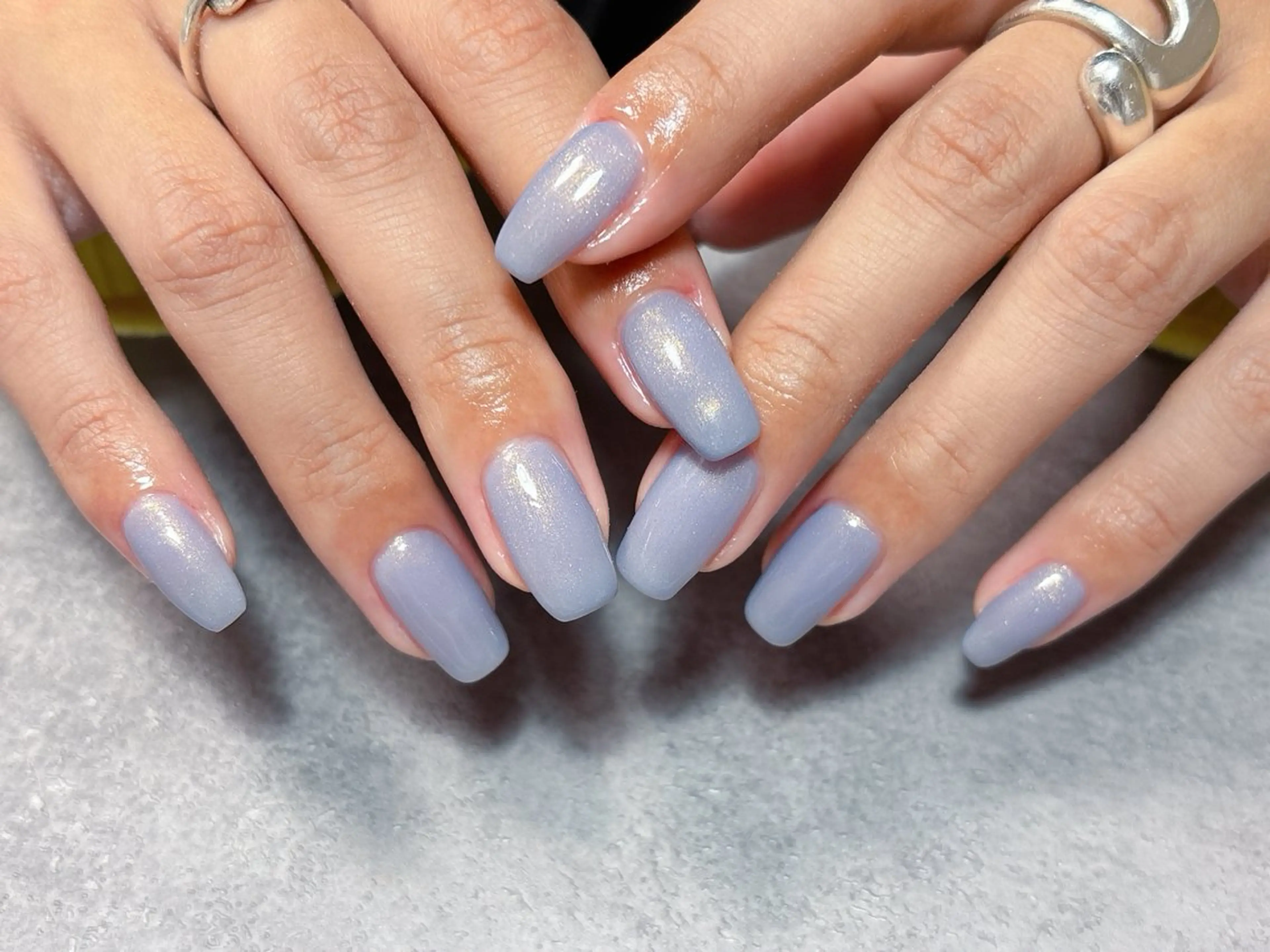ネイル ジェルネイル ハート マグネットネイル パラジェル リボン ハンドネイル ハンドケア ゆ か_Nails💫のネイルデザイン