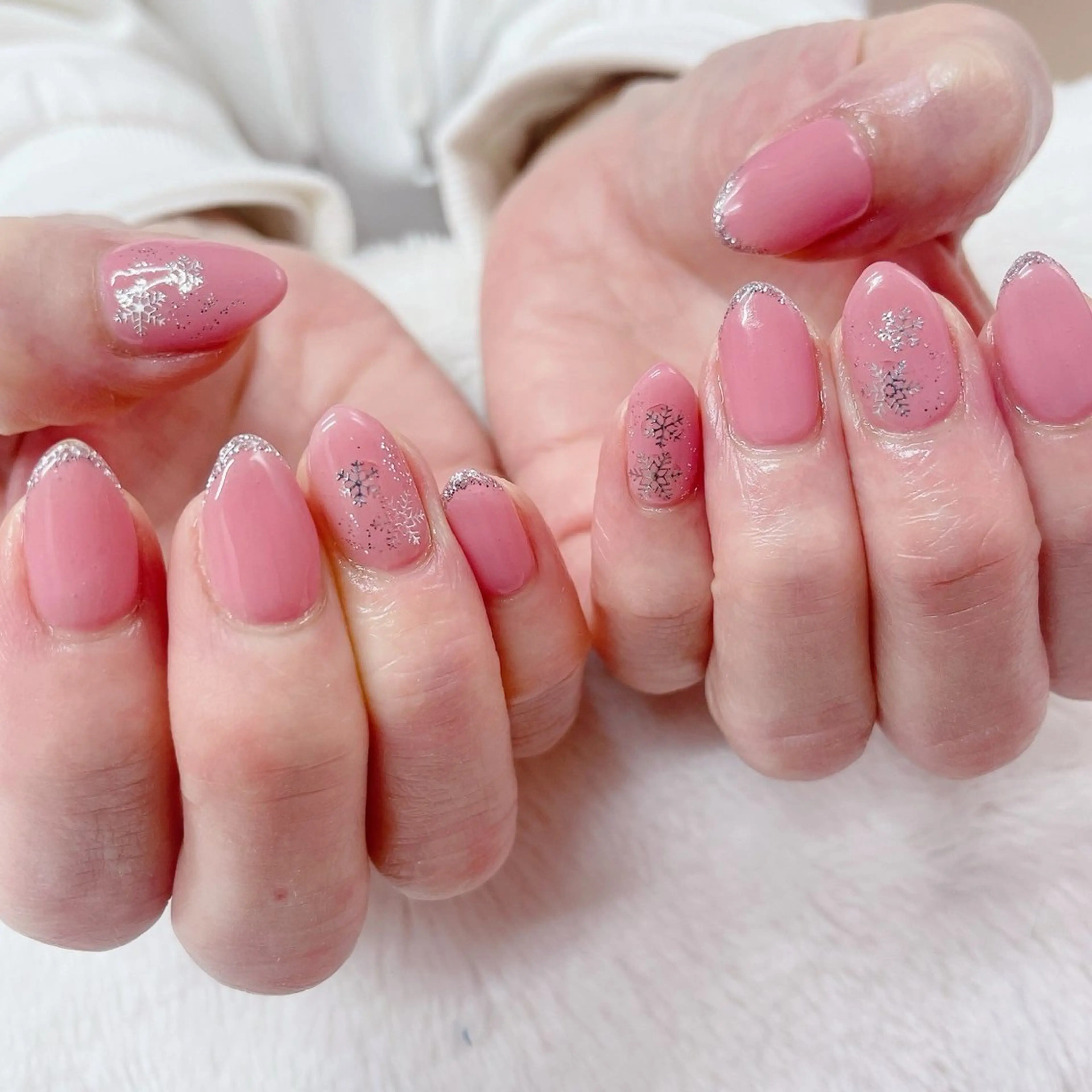 ネイル 冬ネイル ハンドネイル Emi lyのネイルデザイン