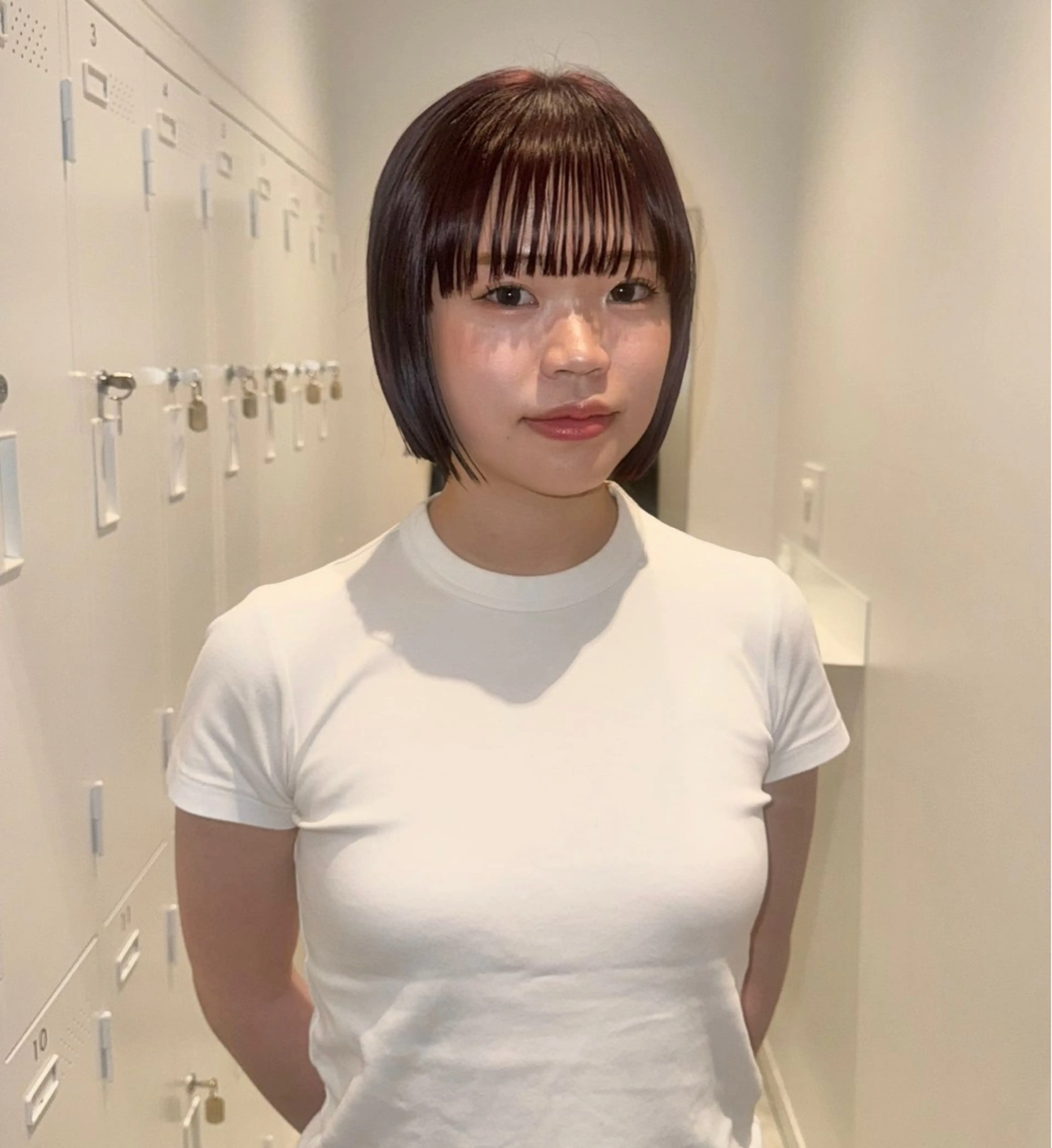 ショート カット ヘアカラー トリートメント 似合わせボブ/ 大人ボブ🩵しおのヘアスタイル