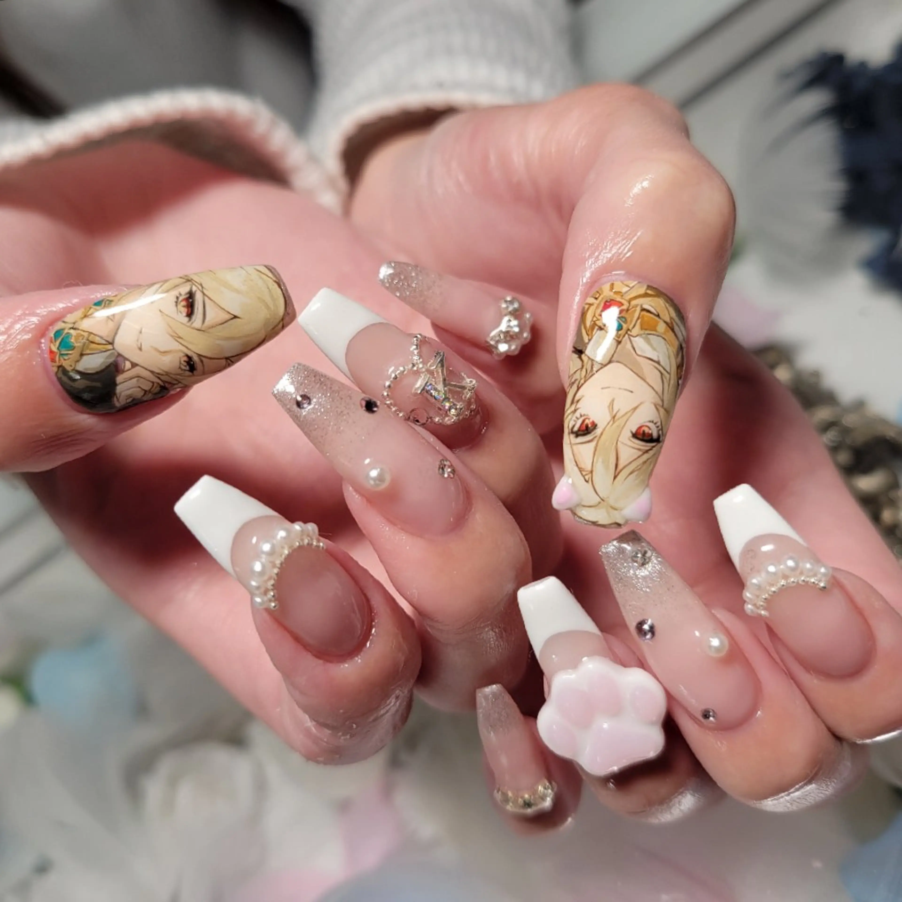ネイル アートネイル ジェルネイル おで@ oderi_nailのネイルデザイン