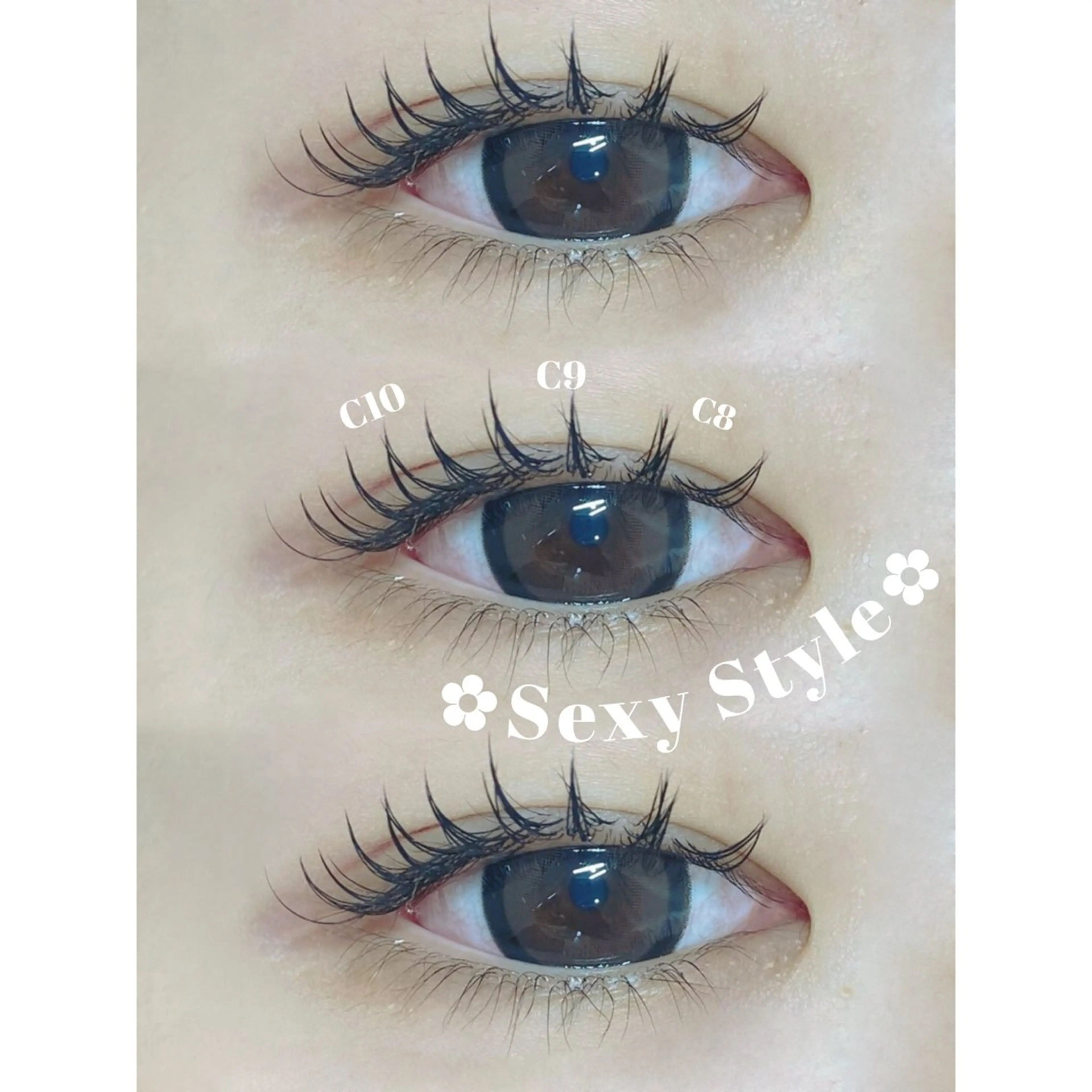 マツエク・マツパ Cカール ナチュラル 小泉 志歩のヘアスタイル