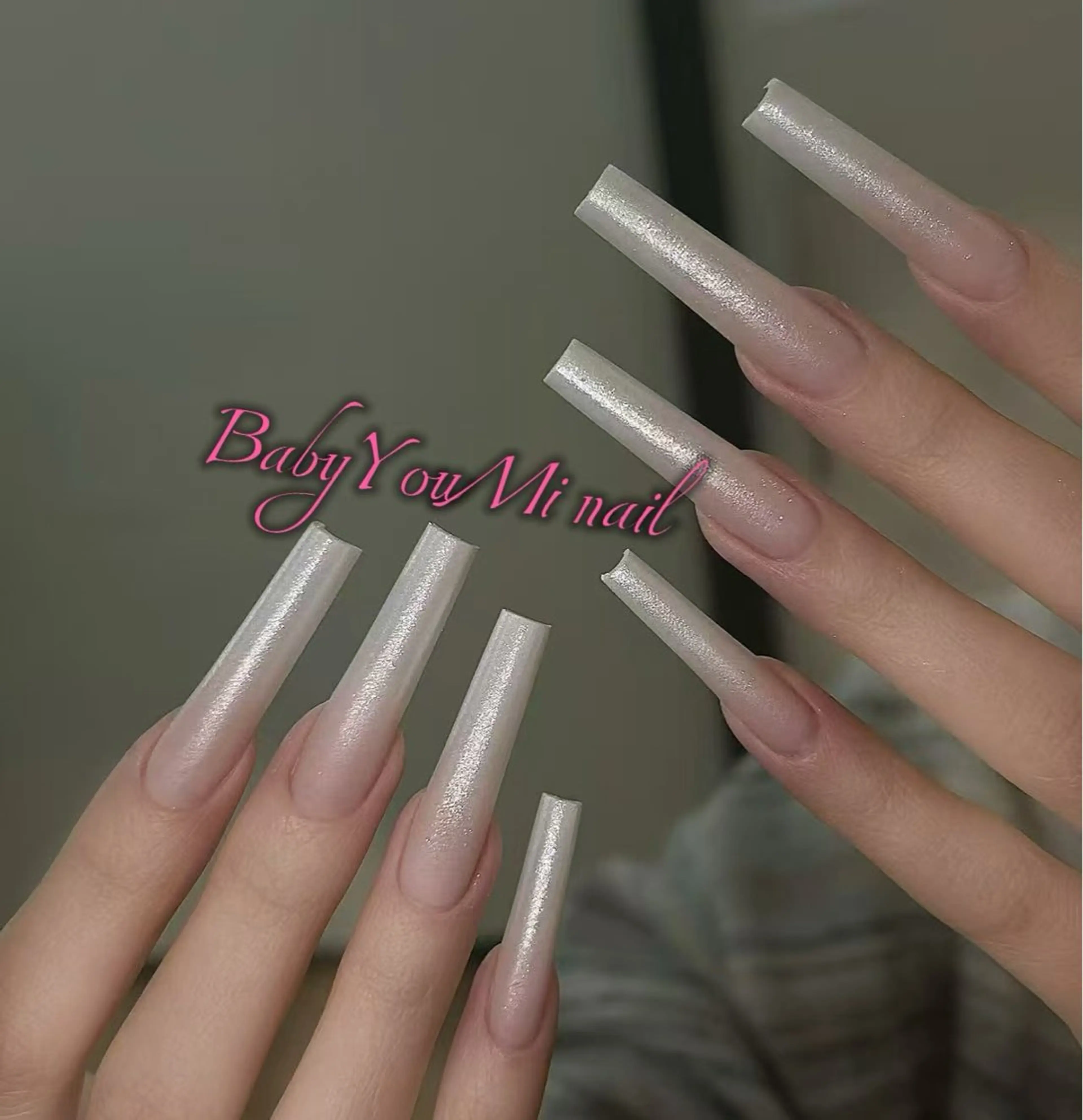 ネイル オーロラネイル 成人式 フットネイル フレンチネイル ジェルネイル ハンドネイル 相沢 さやかのネイルデザイン