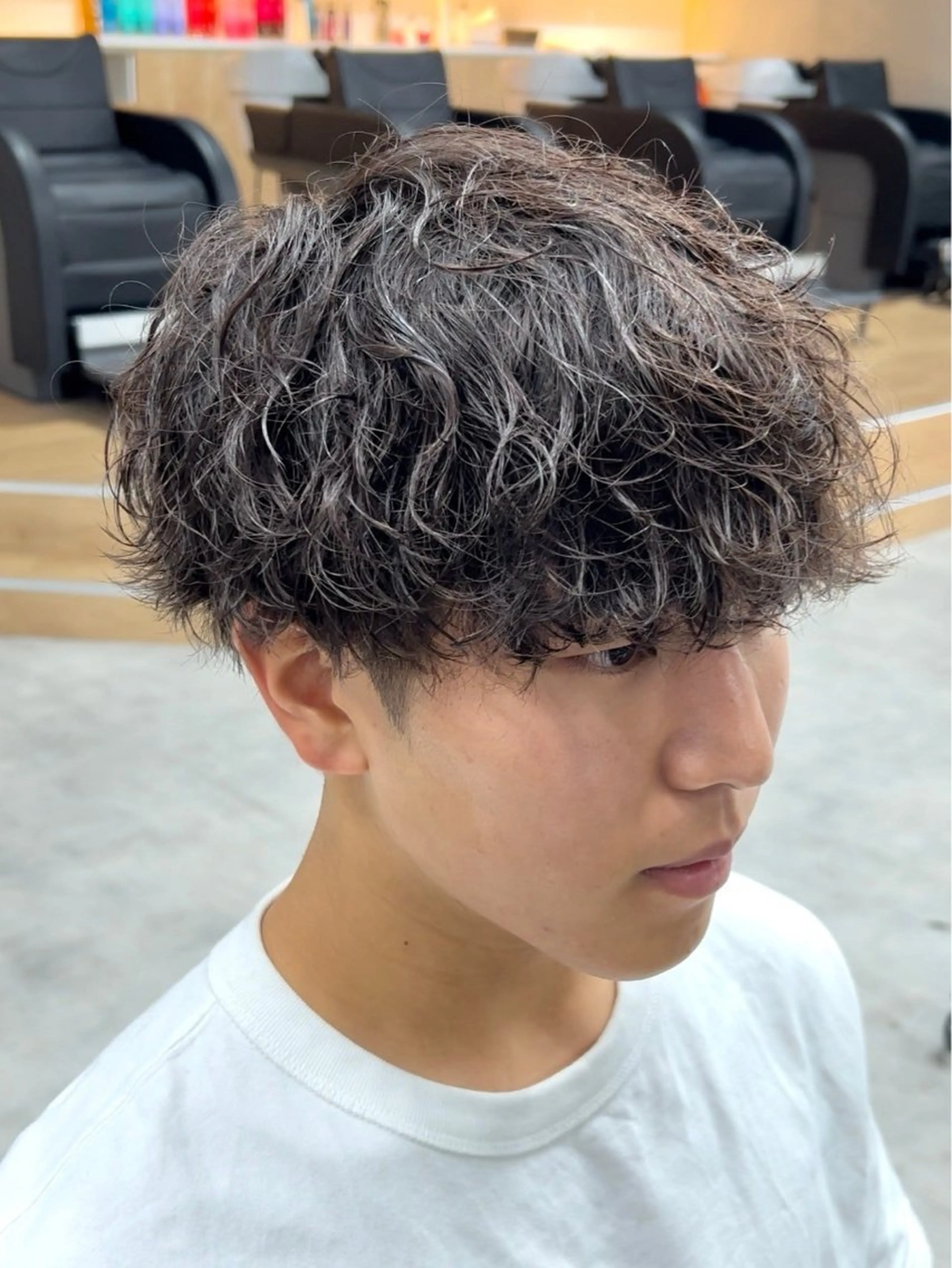 <ミニモ限定＞💈就活などで暗くしたい方も大歓迎💈カラー＋トリートメント（白髪染めも可）の写真