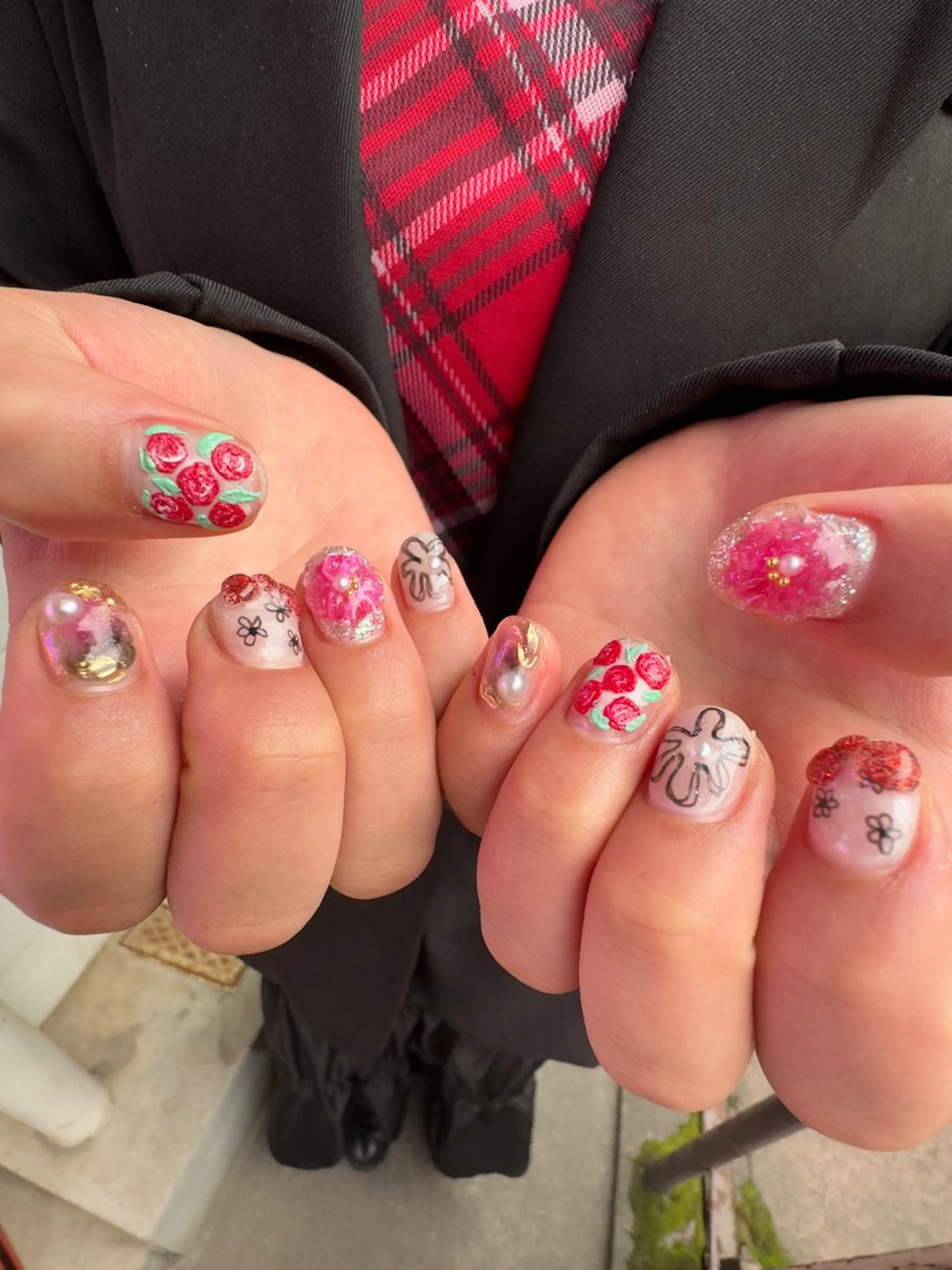 ネイル ハンドネイル 前山 亜耶のネイルデザイン