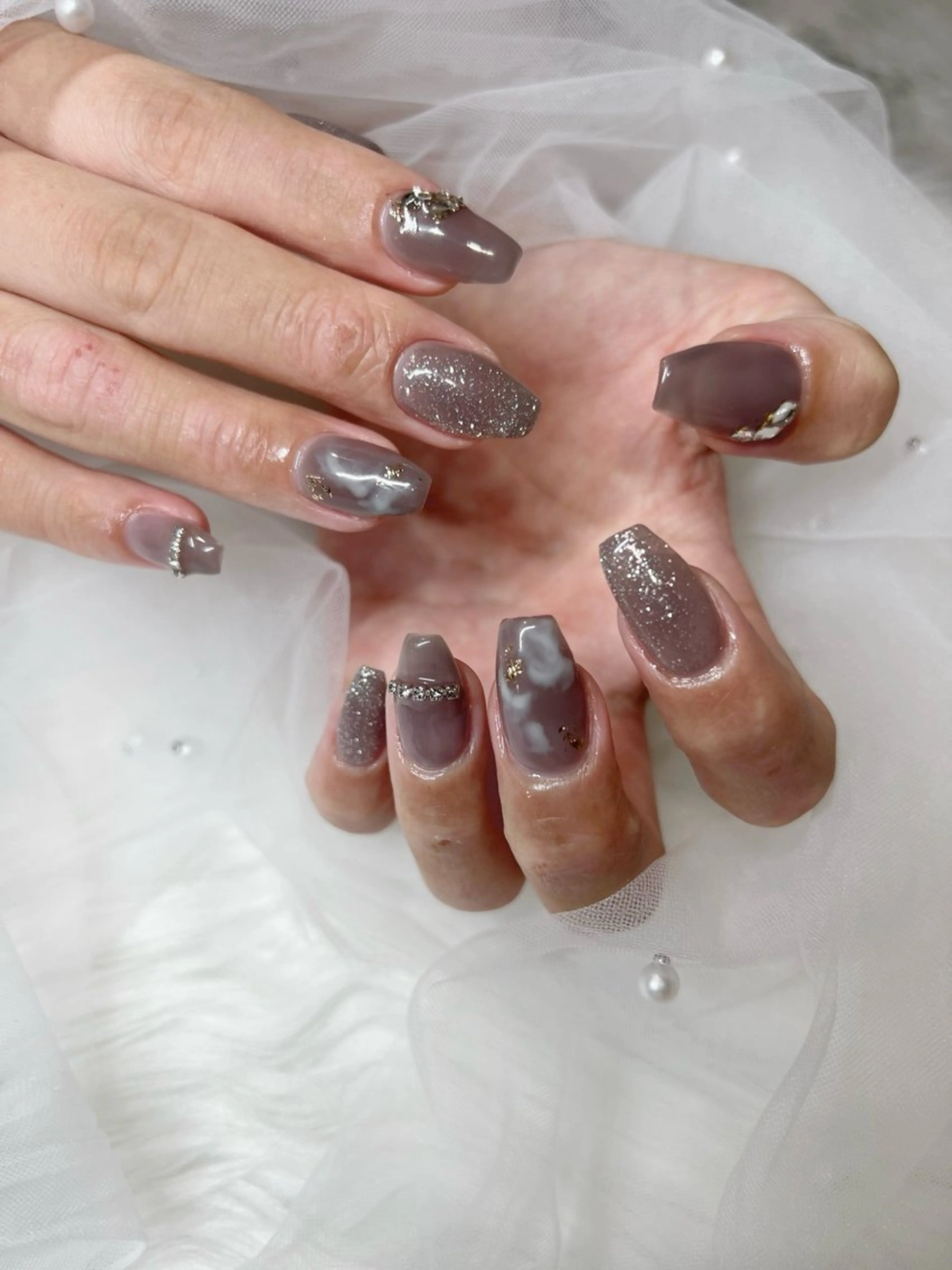 ネイル ハンドネイル nail salon FLUFFYのネイルデザイン