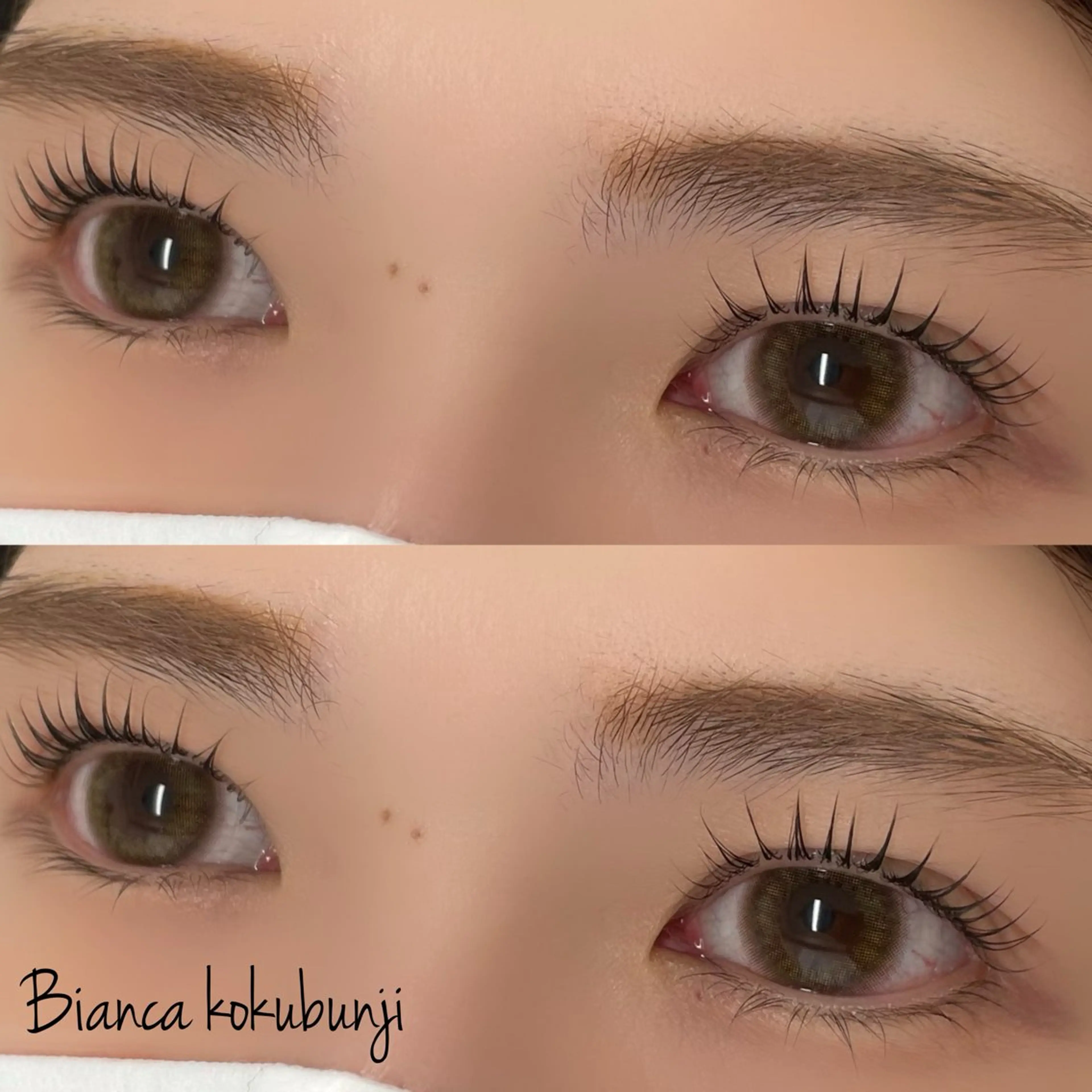 マツエク・マツパ パリジェンヌラッシュリフト 🩶Bianca 副店長ハシモト🩶のマツエク・マツパデザイン