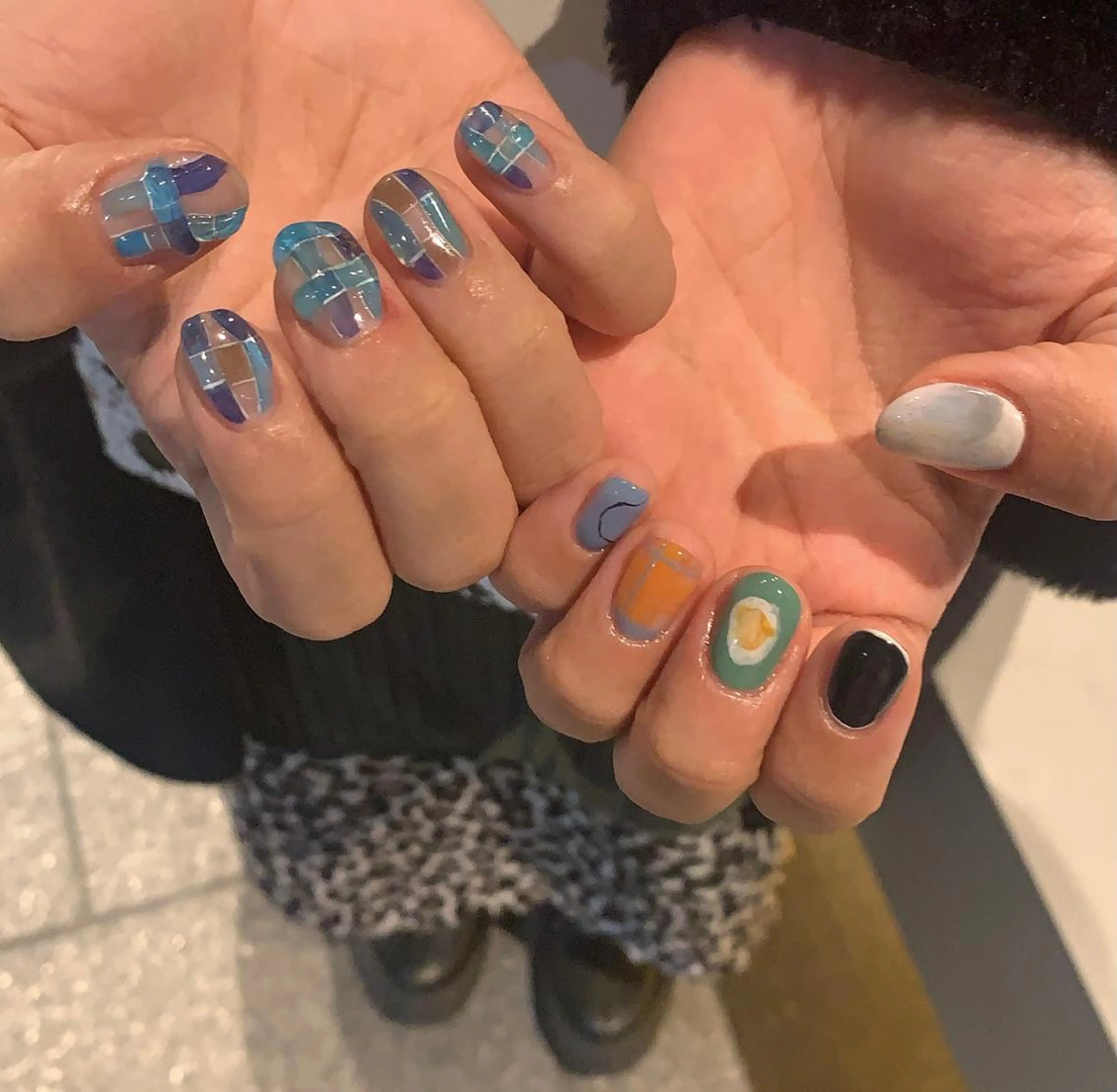 ネイル ハンドネイル にしぐち はるかのネイルデザイン