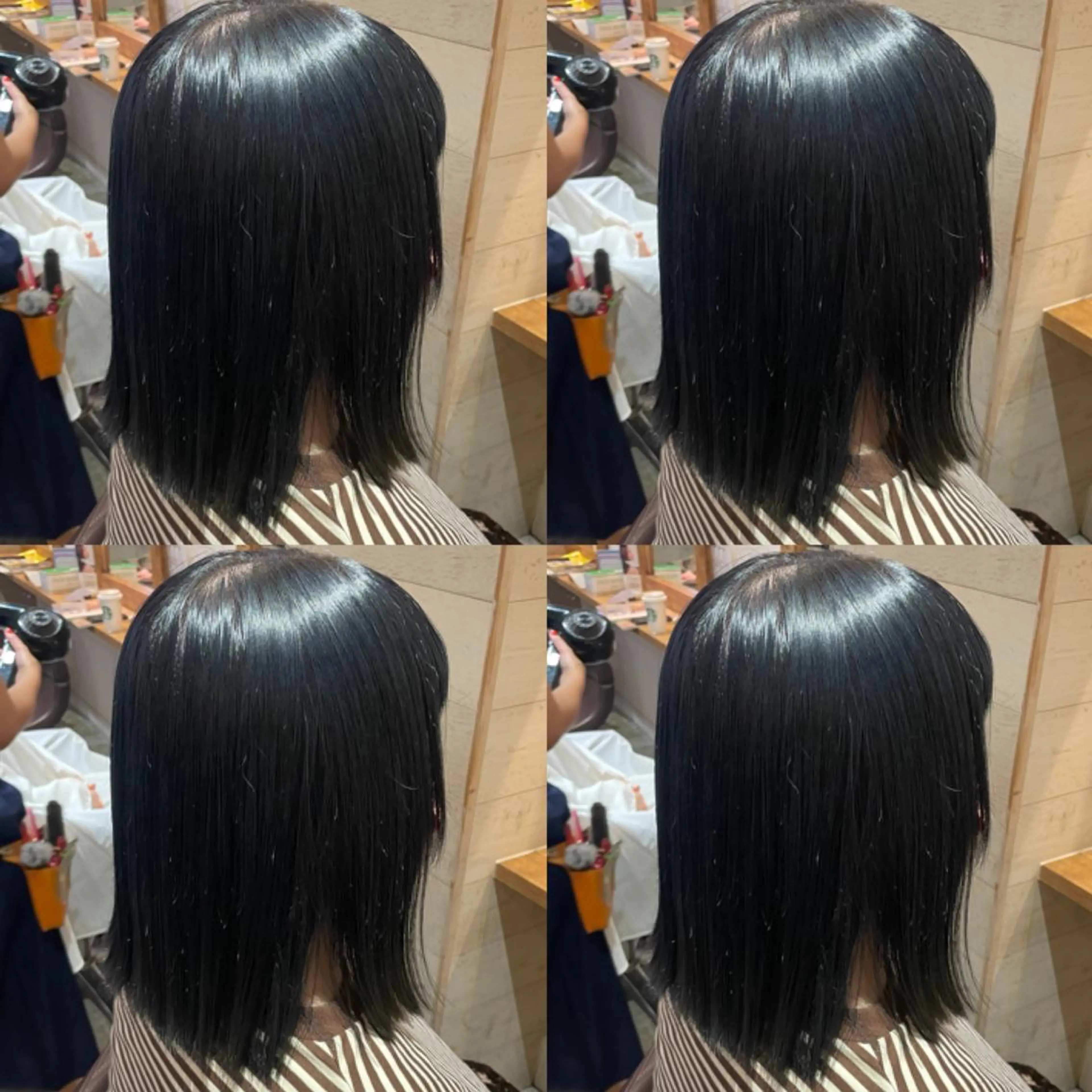 ミディアム カラー Minami. 🩵 再現性特化ヘアのヘアスタイル