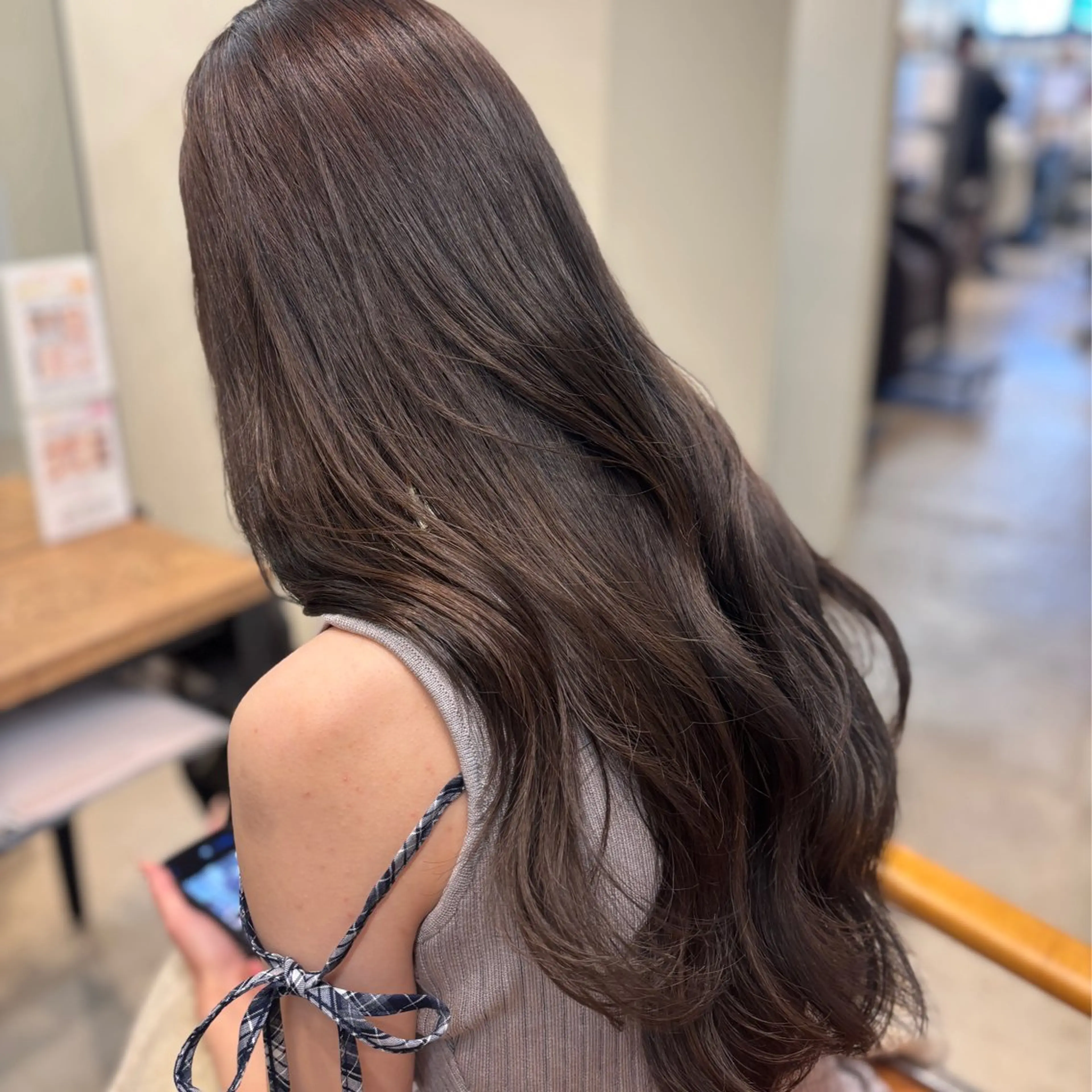 カット+カラー+トステアトリートメント+Aujuaシステムトリートメント 14,410~ ⚠️サイズ別途料金有の写真