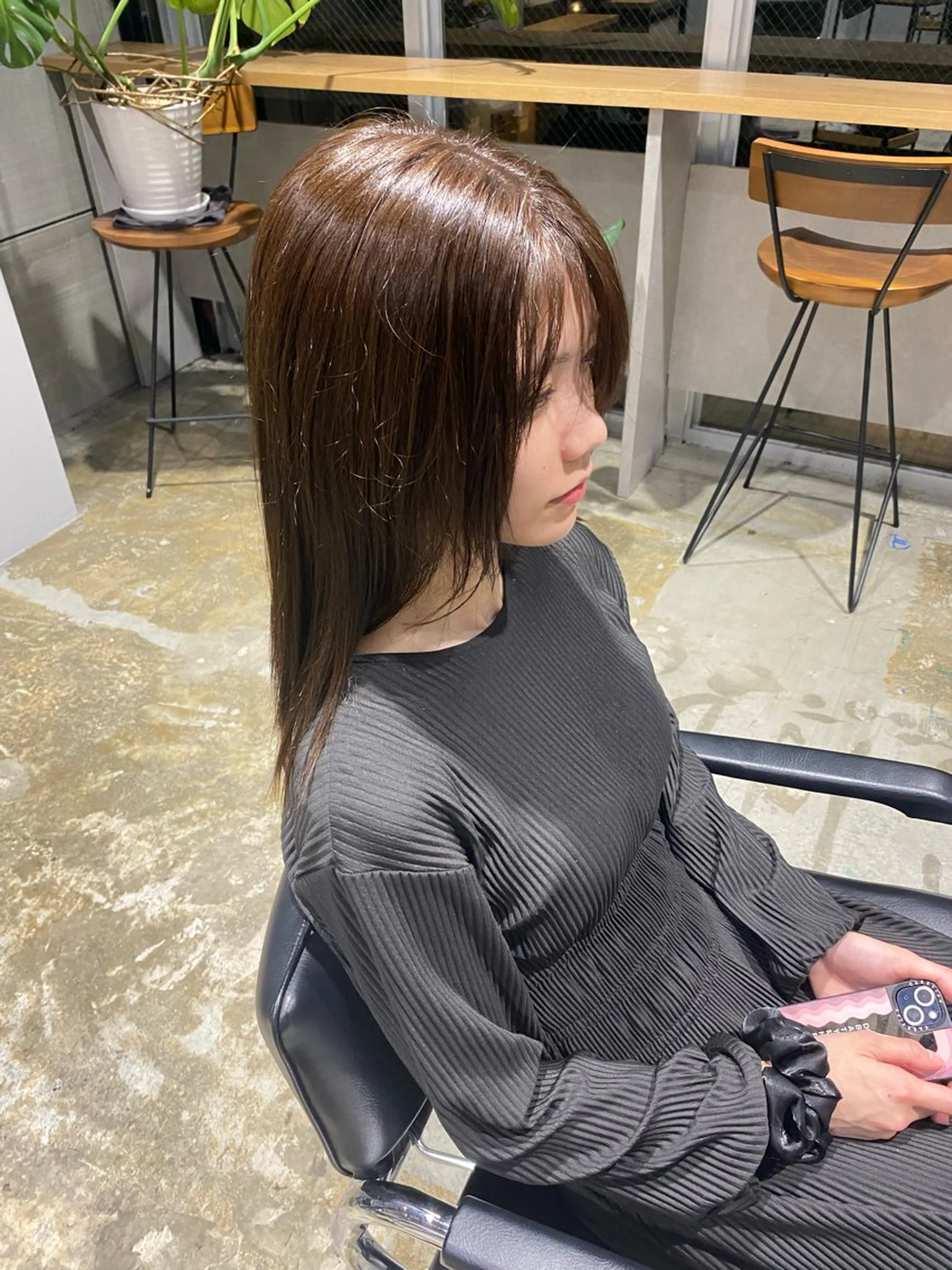 レディース縮毛矯正の写真