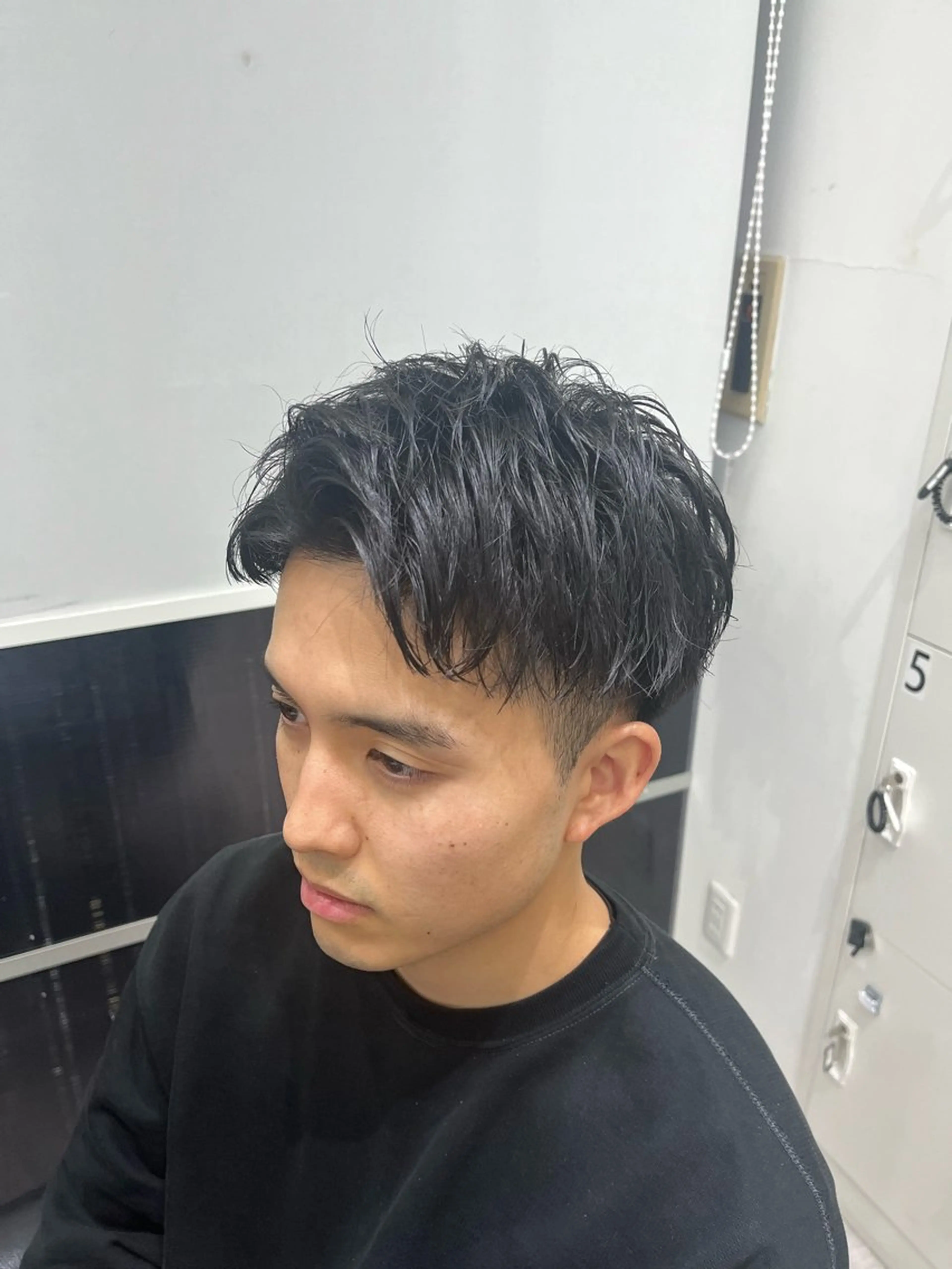 ショート メンズ カット トリートメント ヘアセット メンズ専門美容師 💈高橋和真💈のヘアスタイル
