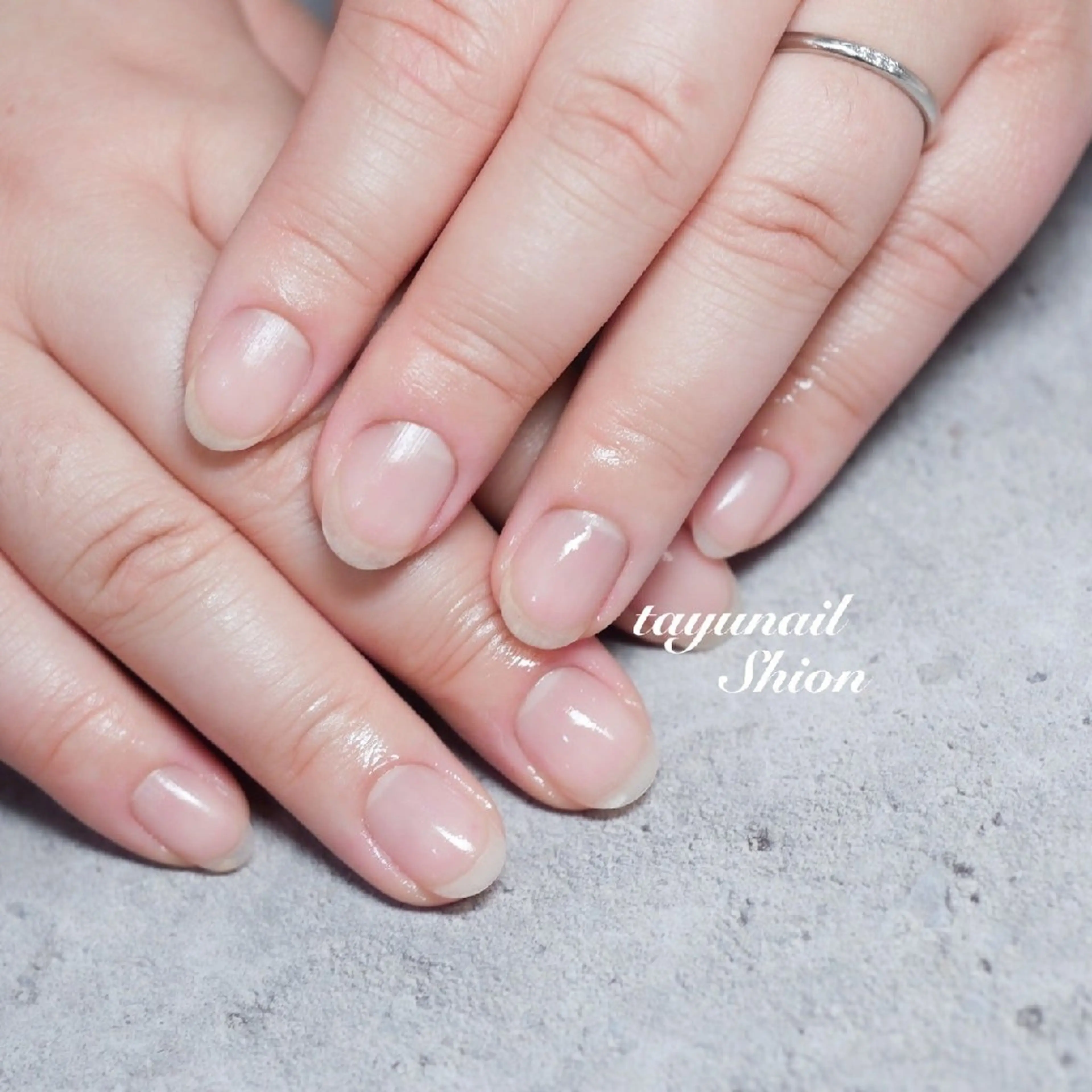 ネイル ジェルネイル パラジェル 冬ネイル ネイルサロン 【たゆnail】のネイルデザイン