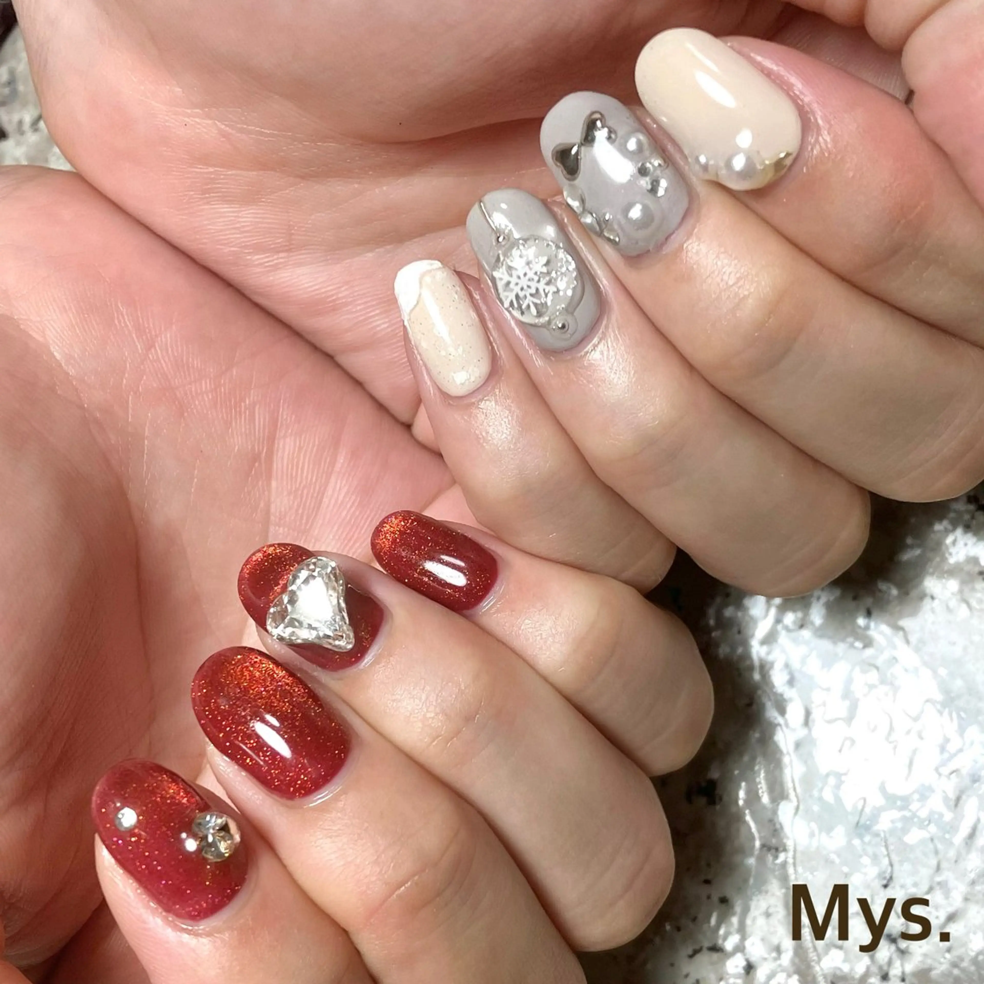 ネイル ハンドネイル Mys. 三上紗紀のネイルデザイン