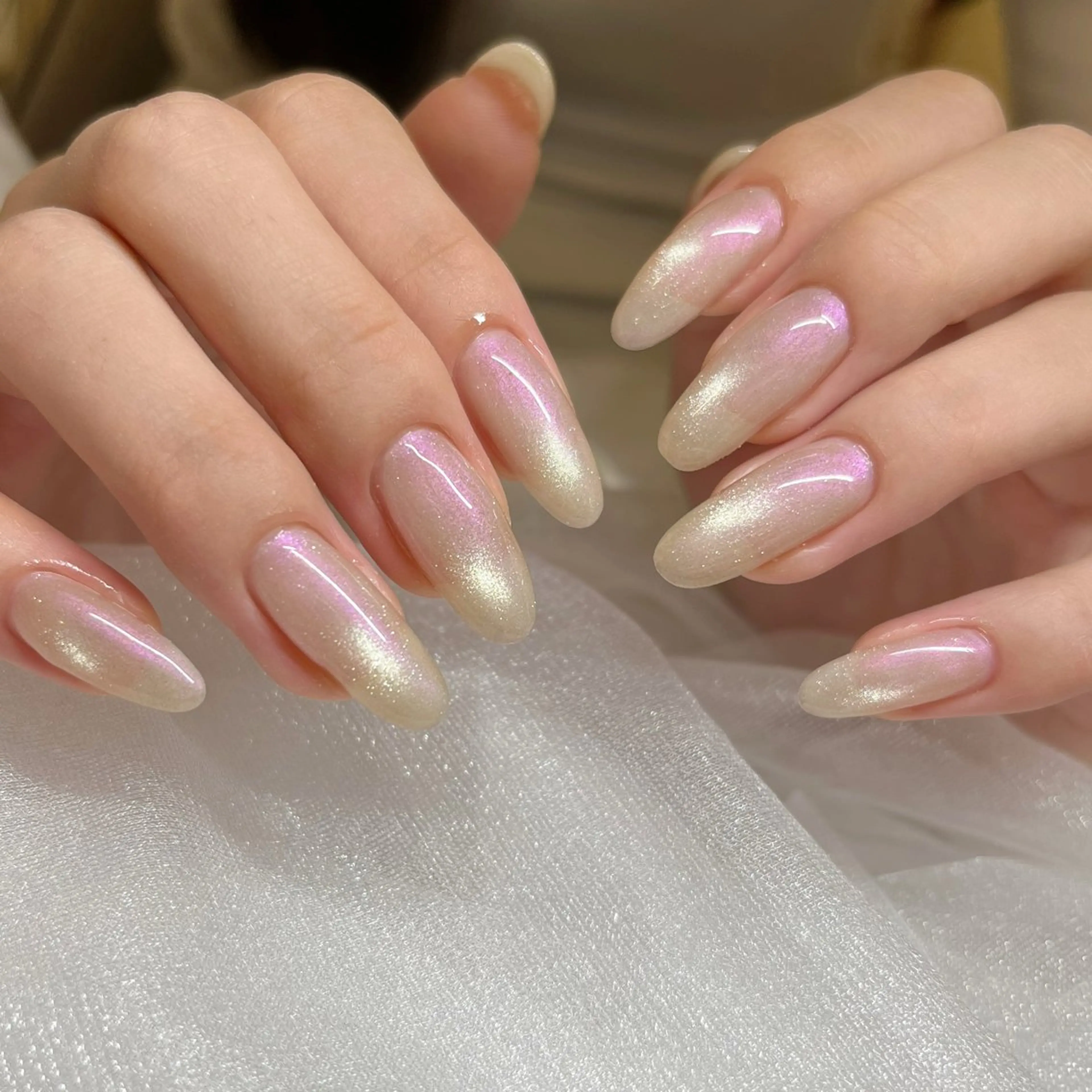 ネイル キラキラネイル ラメ(グリッター) pétit所属・petit sarina..ෆのネイルデザイン