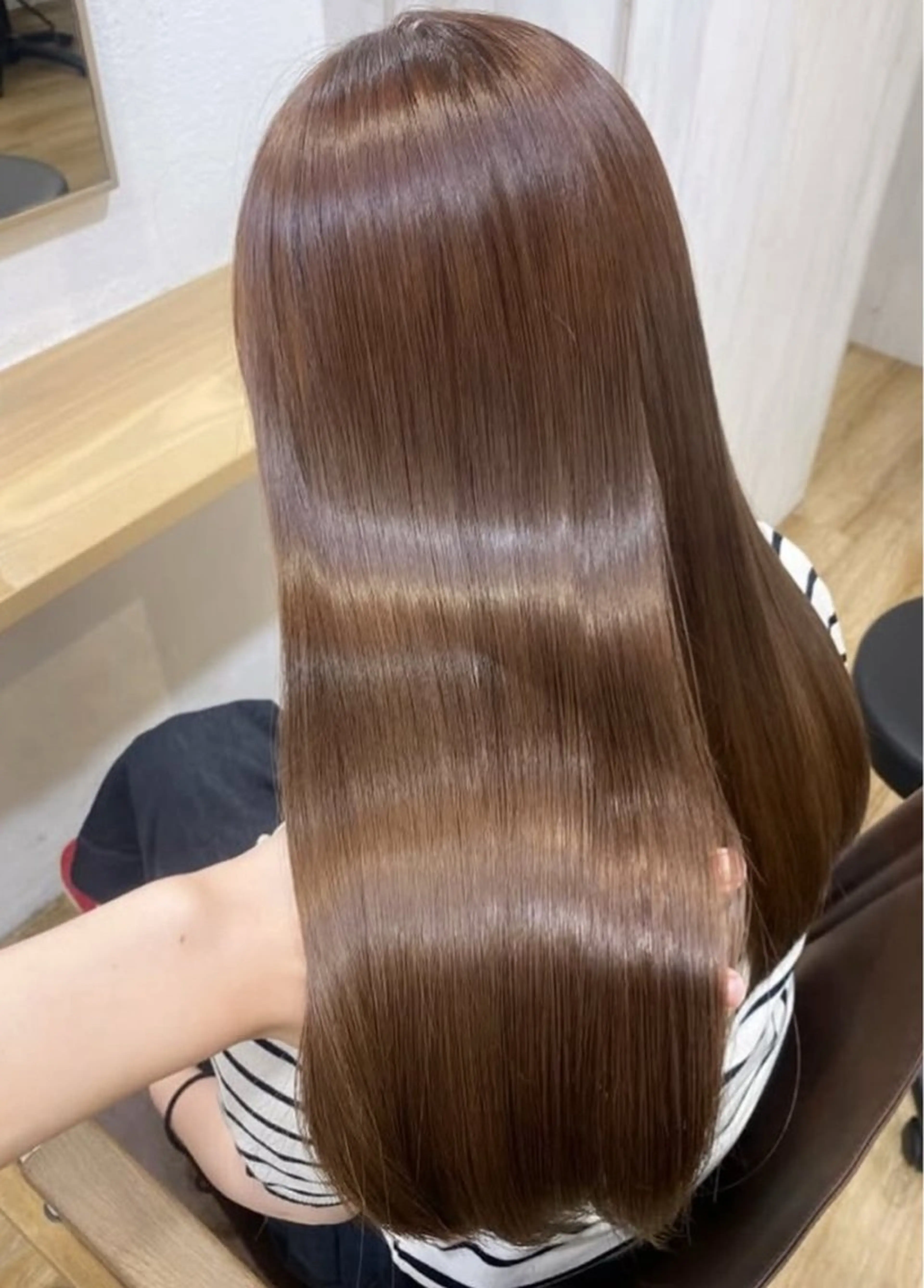 セミロング カット トリートメント 清水 允のヘアスタイル