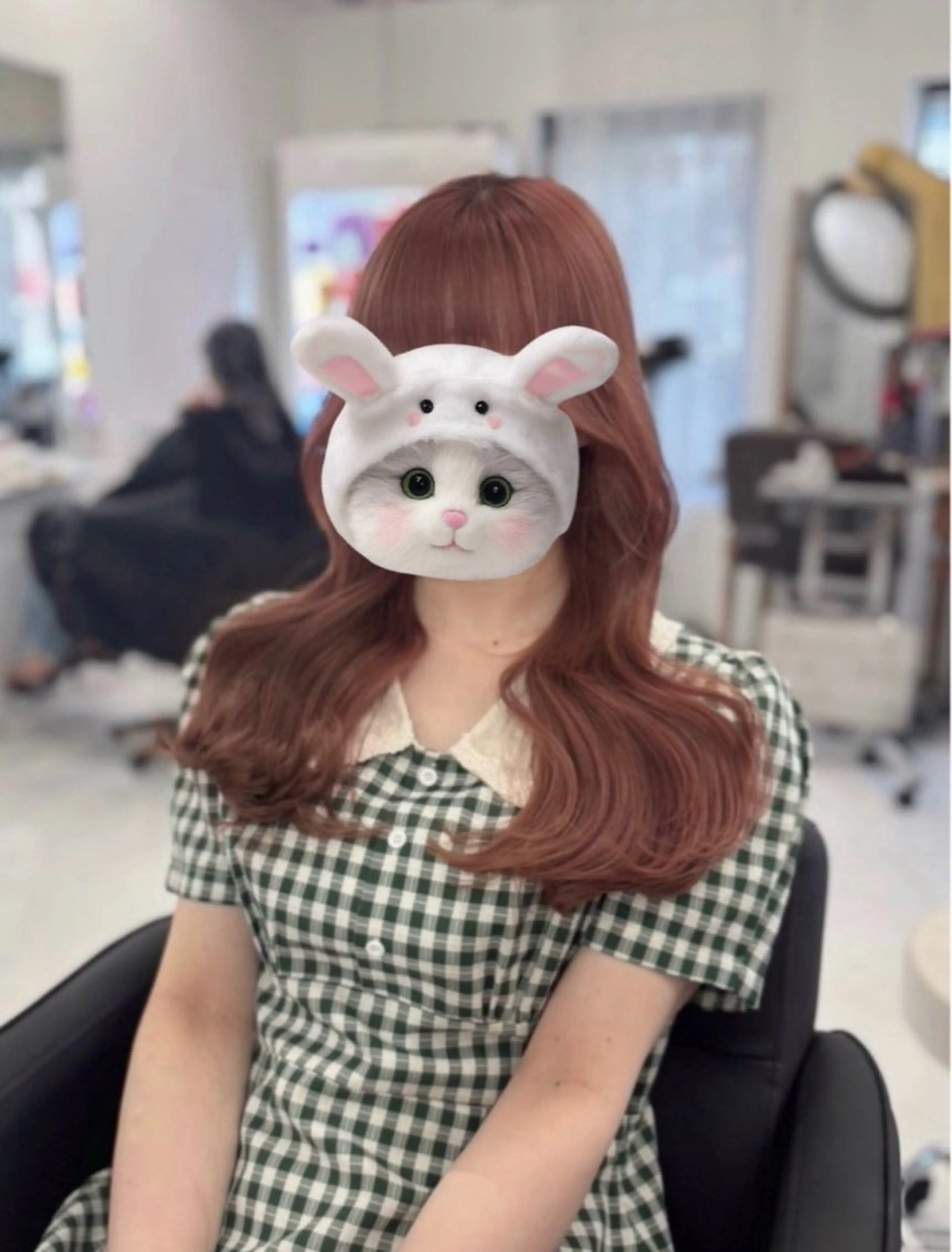 カラー 🍒ベージュ/ピンク ベージュ🍒なつきのヘアスタイル