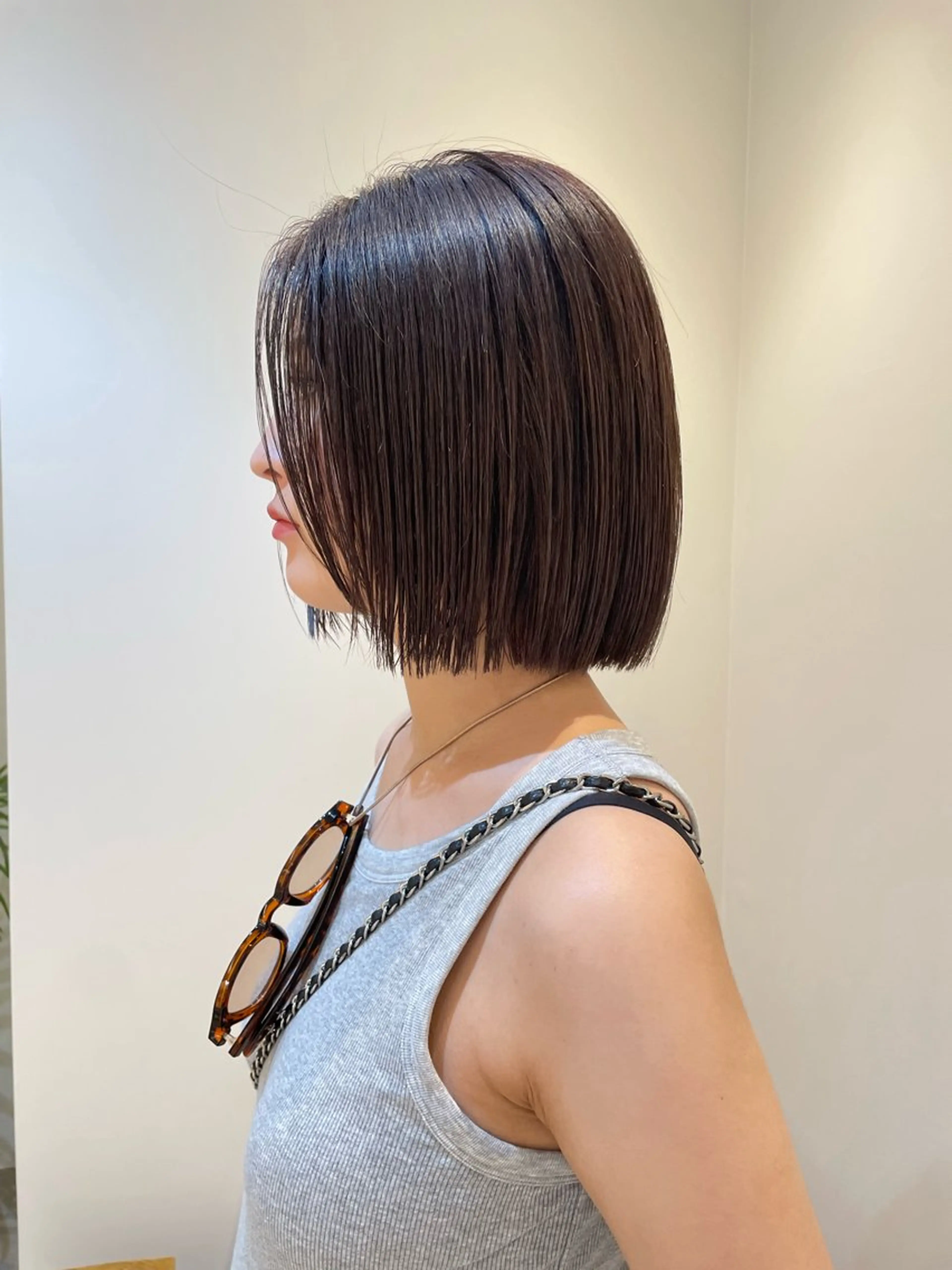 ショート ボブ レイヤーカット🌿 ボブ🕊️ヒロキのヘアスタイル