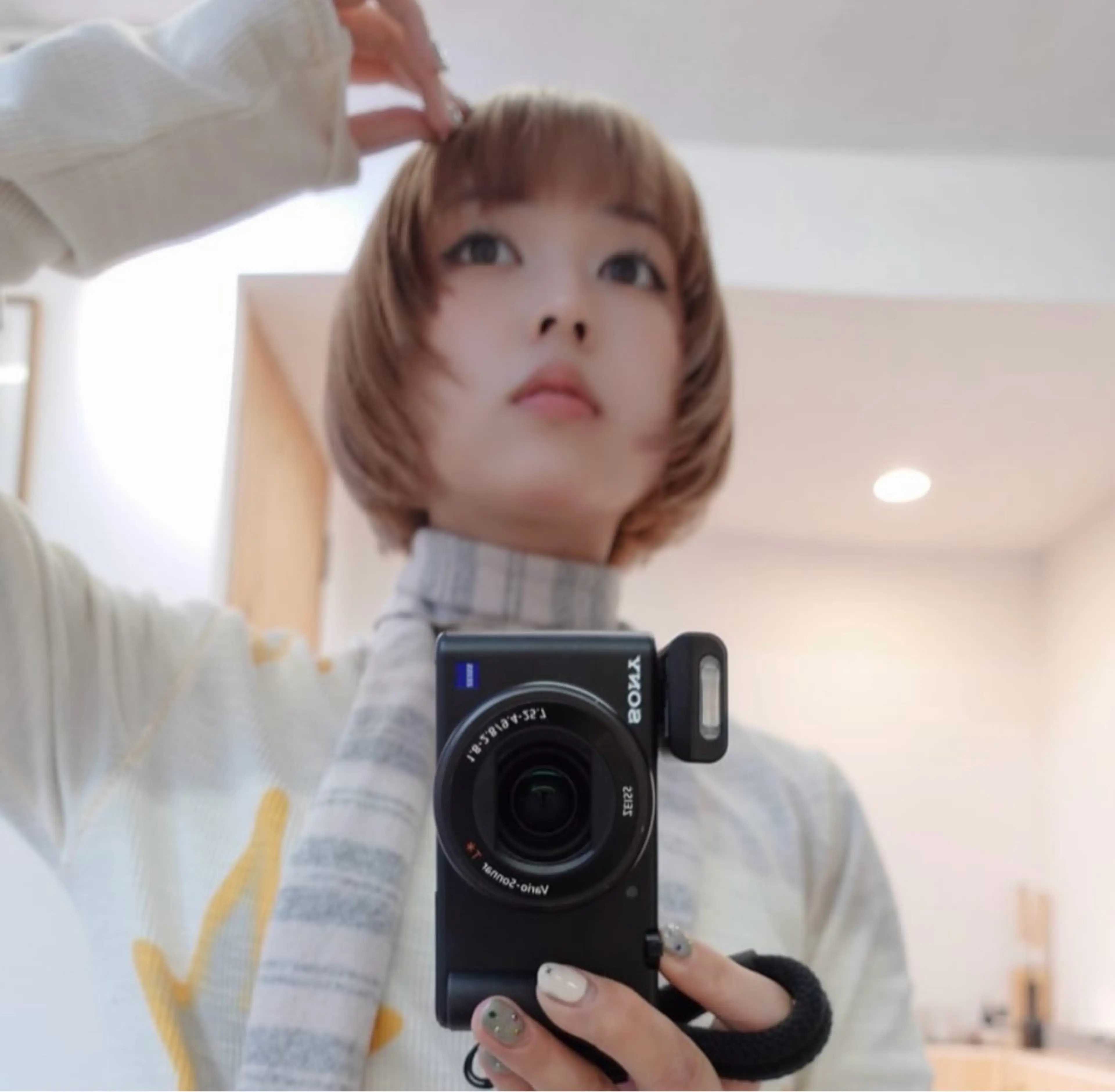 ショート ヘアカラー トリートメント udaハイトーン /ボブ/レイヤーのヘアスタイル