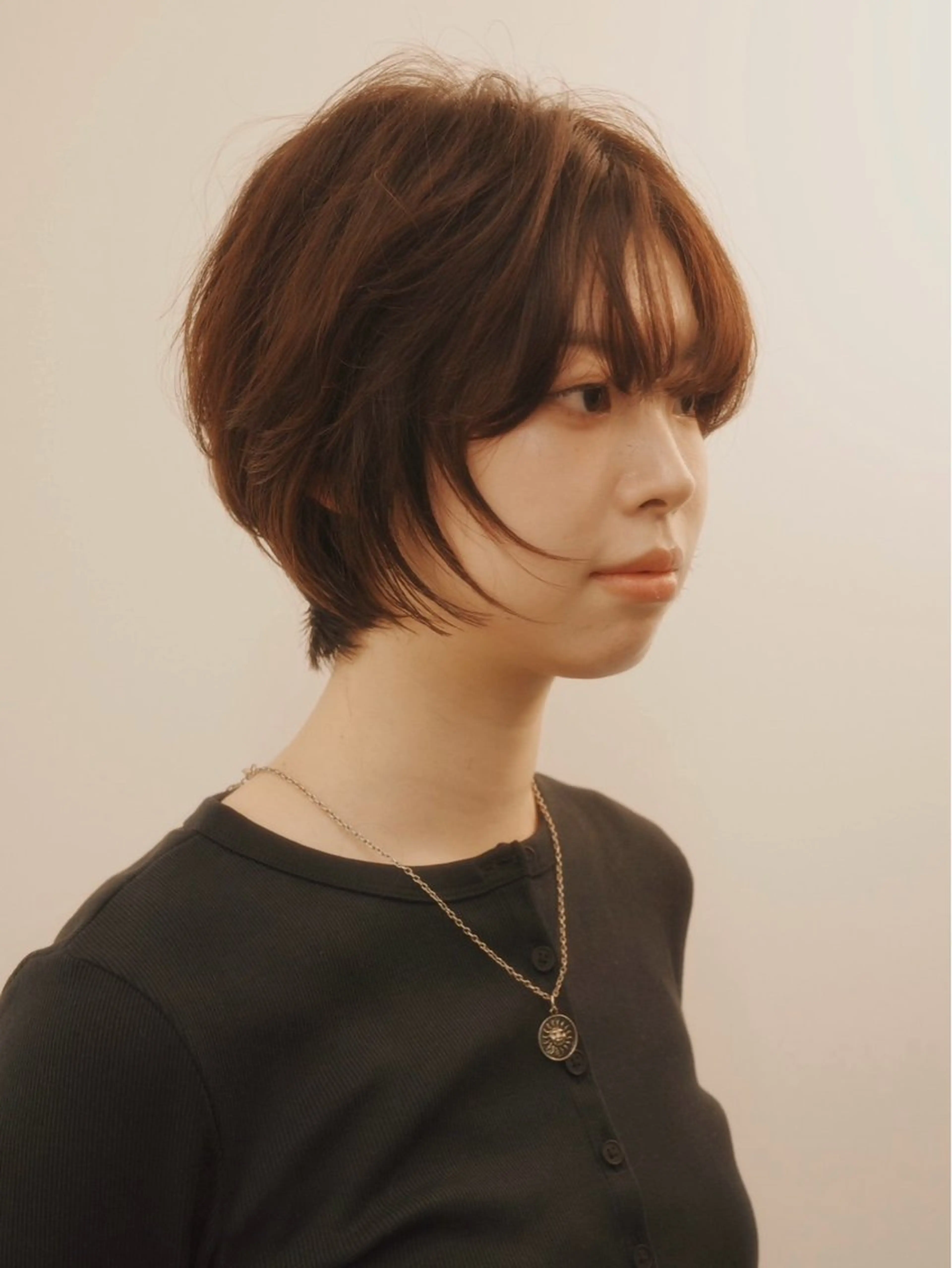 ショート 透明感艶カラー/ リュウジンキョウカのヘアスタイル